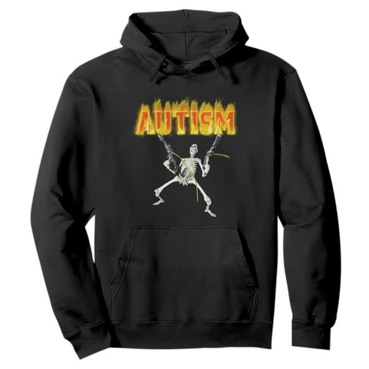 Autism Skeleton Hoodie Funny Oddly Specific Dank Meme