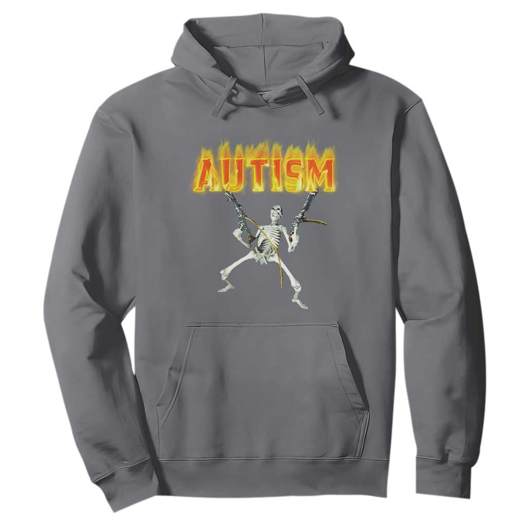 Autism Skeleton Hoodie Funny Oddly Specific Dank Meme