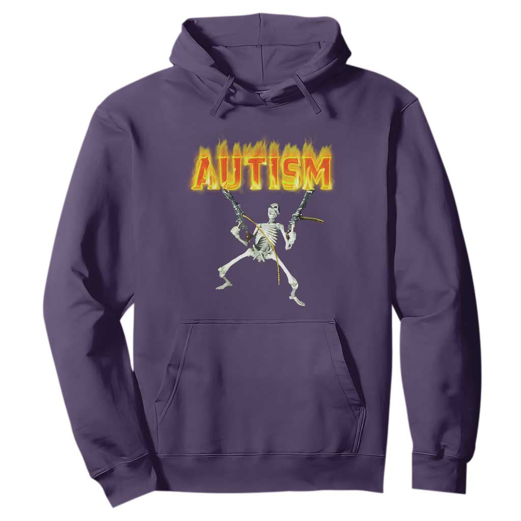 Autism Skeleton Hoodie Funny Oddly Specific Dank Meme