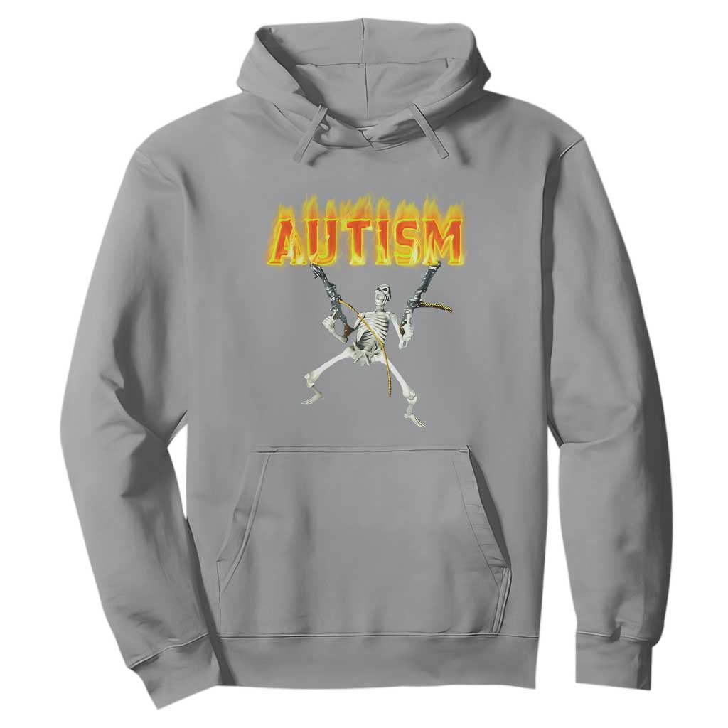 Autism Skeleton Hoodie Funny Oddly Specific Dank Meme