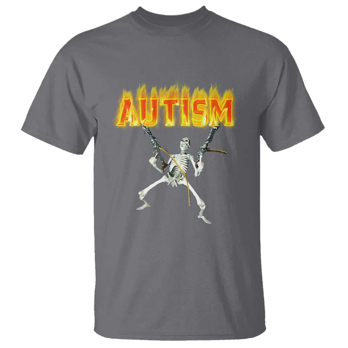 Autism Skeleton T Shirt Funny Oddly Specific Dank Meme