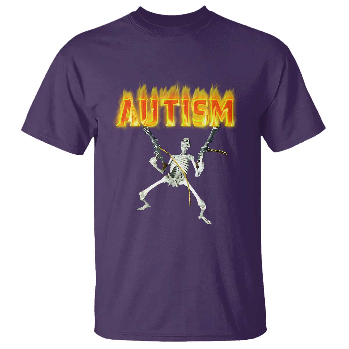 Autism Skeleton T Shirt Funny Oddly Specific Dank Meme
