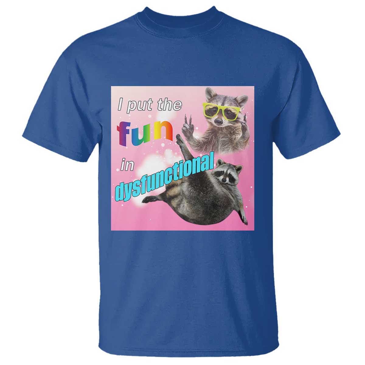 funny-raccoon-meme-t-shirt-i-put-the-fun-in-dysfunctional