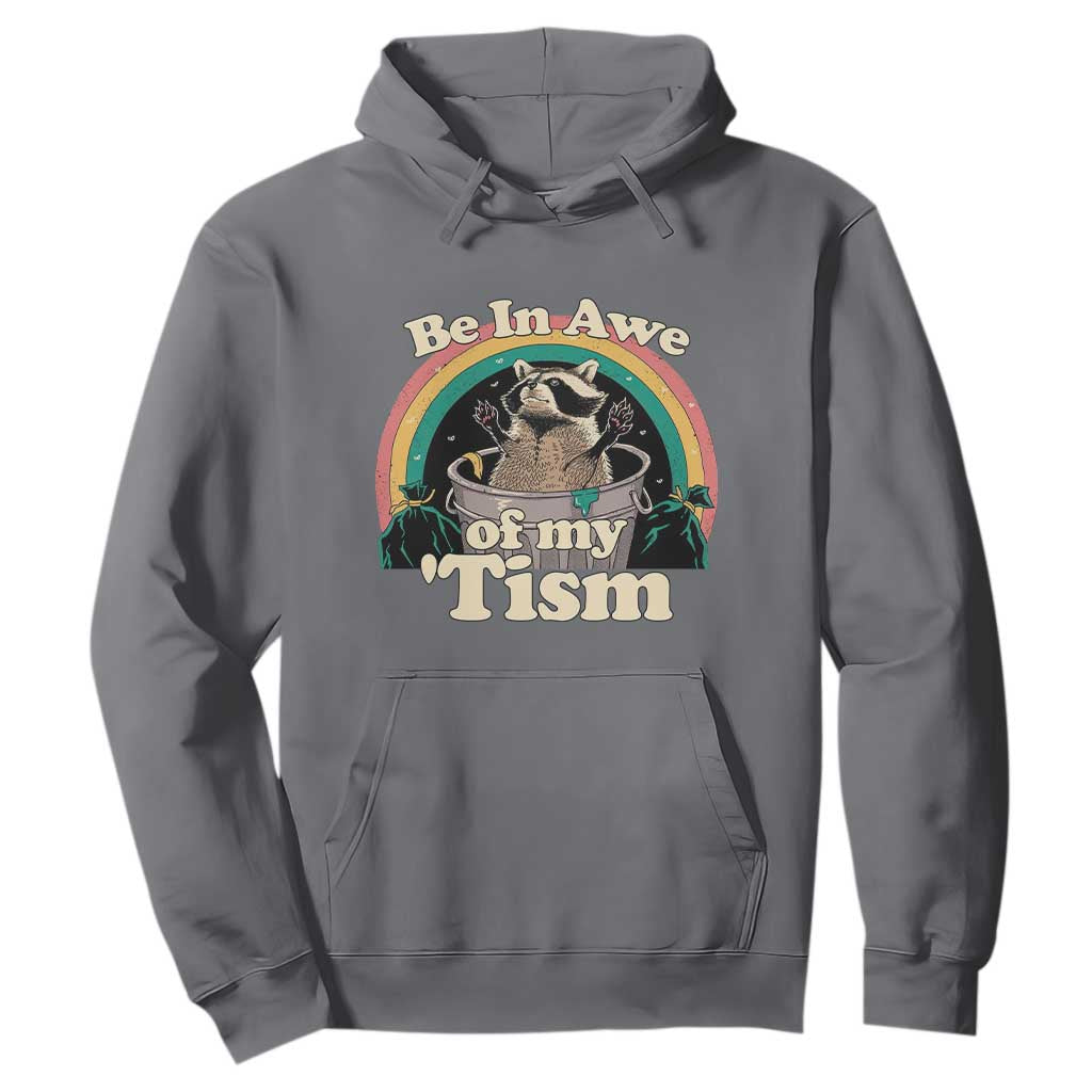 Autism Funny Raccoon Hoodie Be In Awe Of My 'Tism Meme Autistic