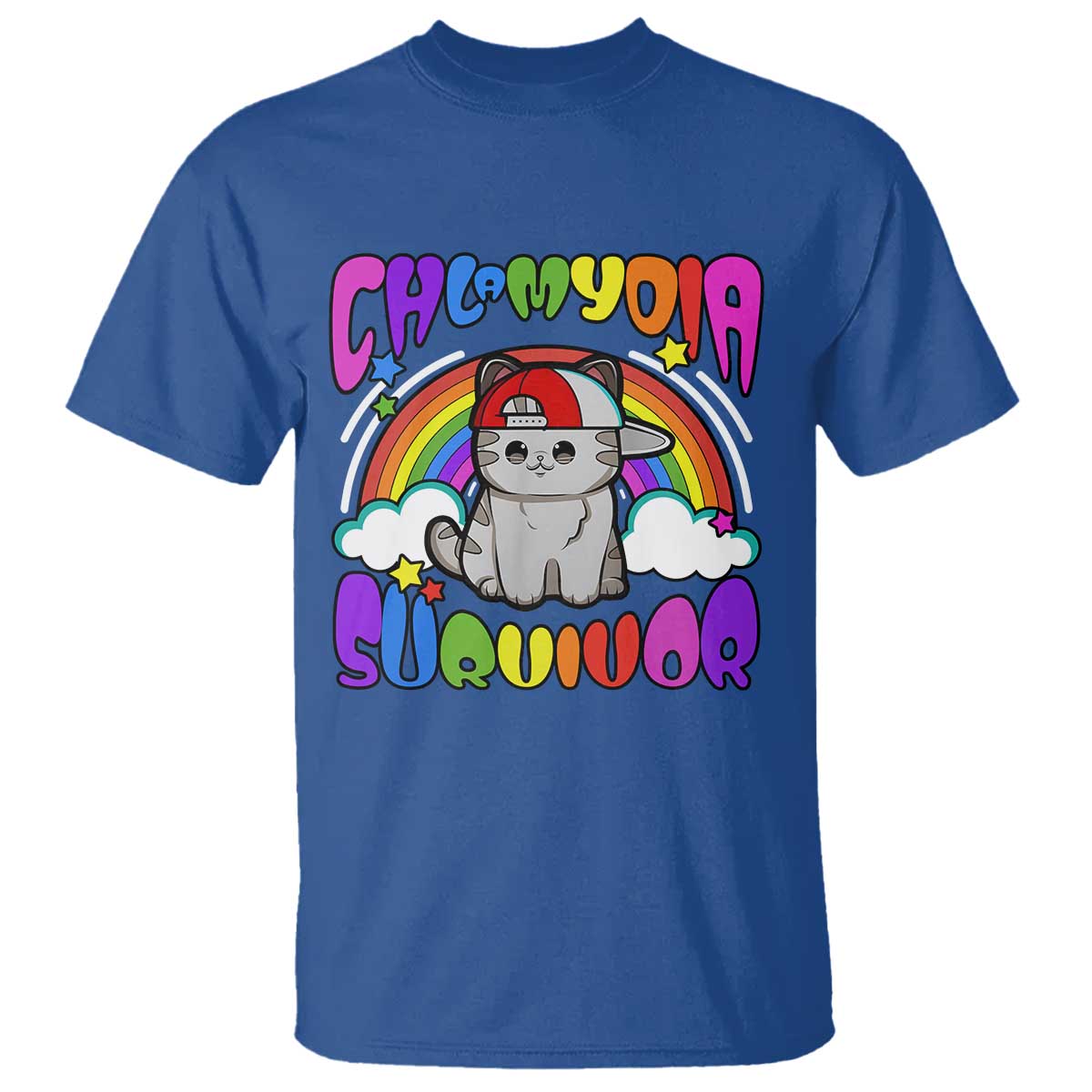 chlamydia-survivor-cat-meme-t-shirt-funny-y2k-inappropriate-humor