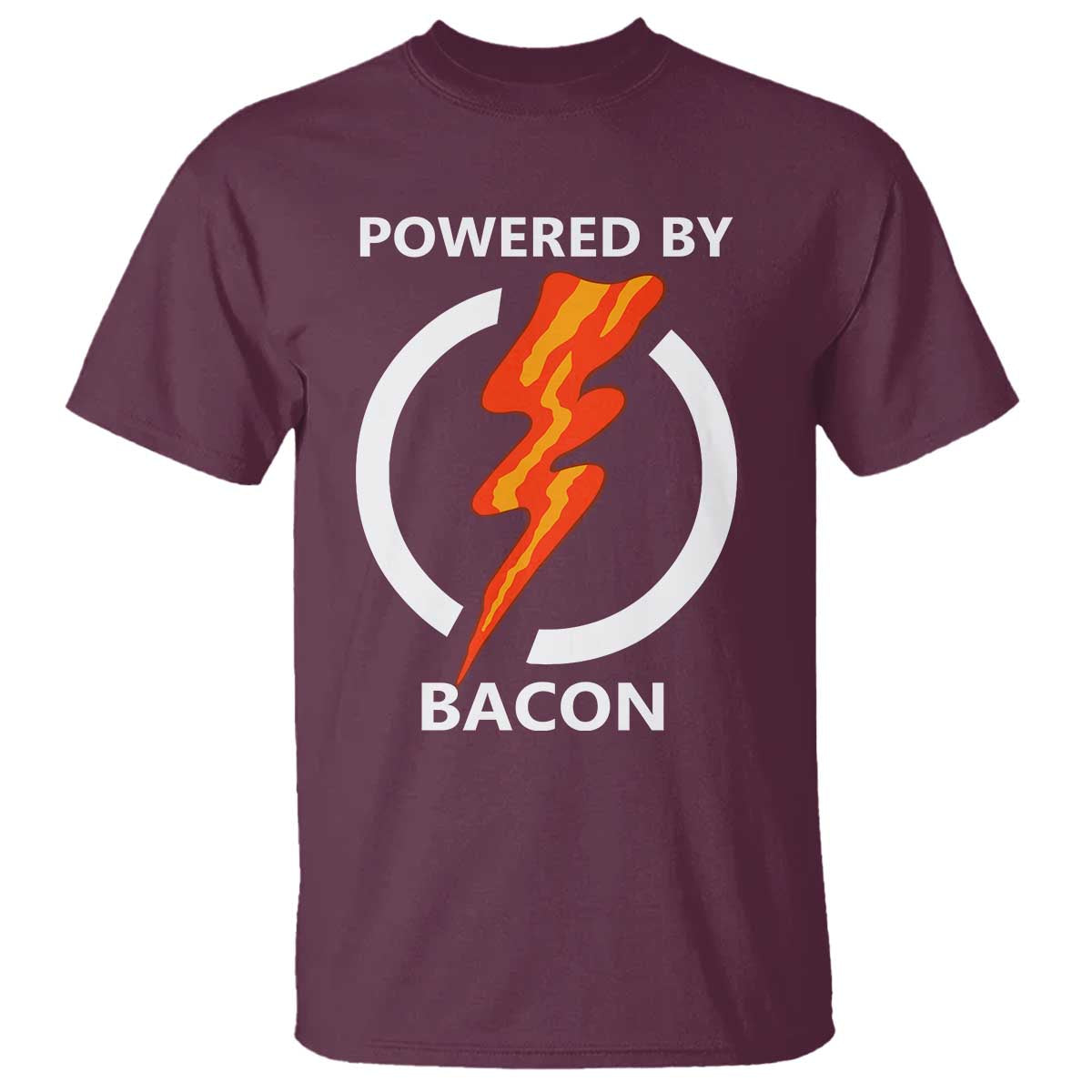 funny-bacon-lover-t-shirt-powered-by-bacon-cured-pork-master