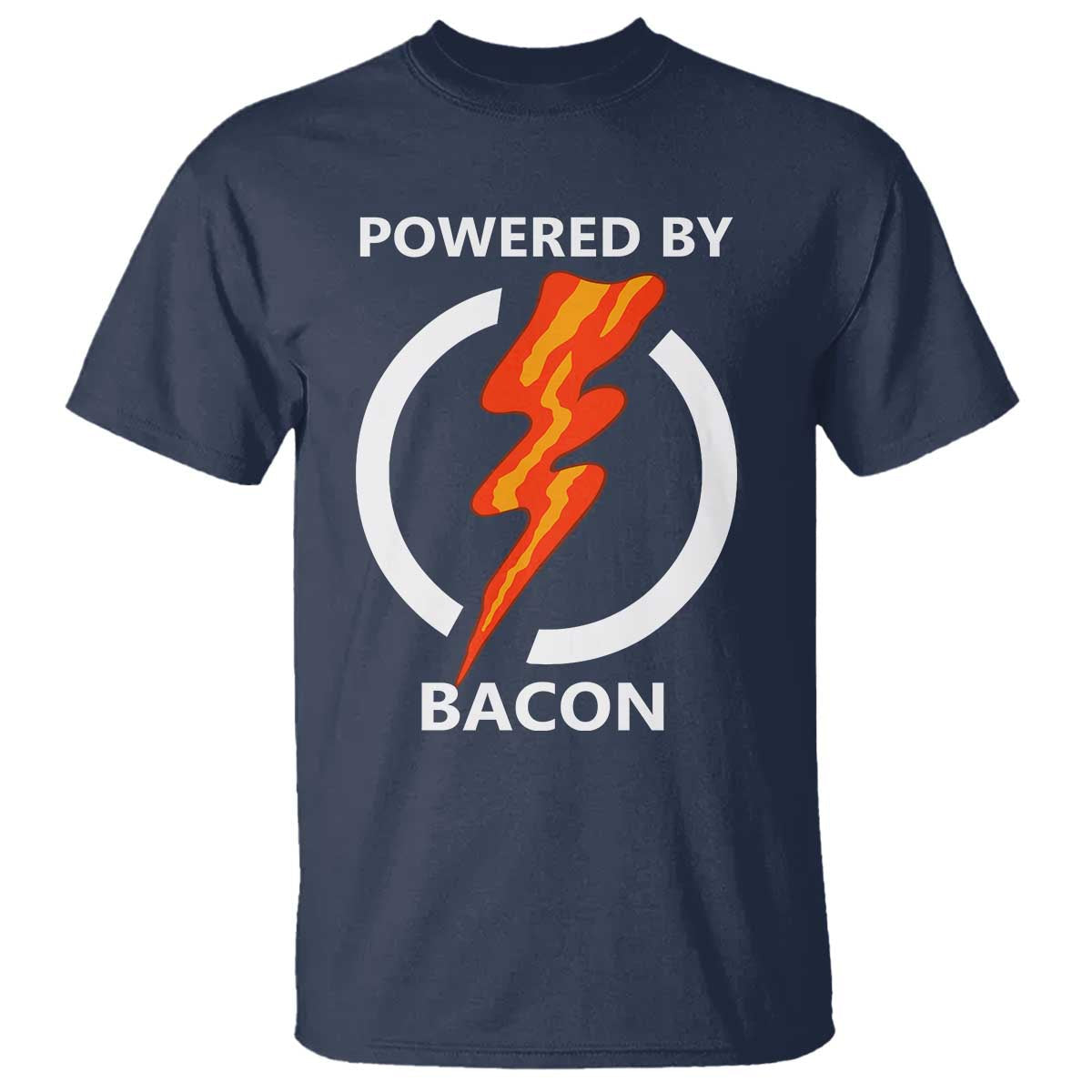 funny-bacon-lover-t-shirt-powered-by-bacon-cured-pork-master