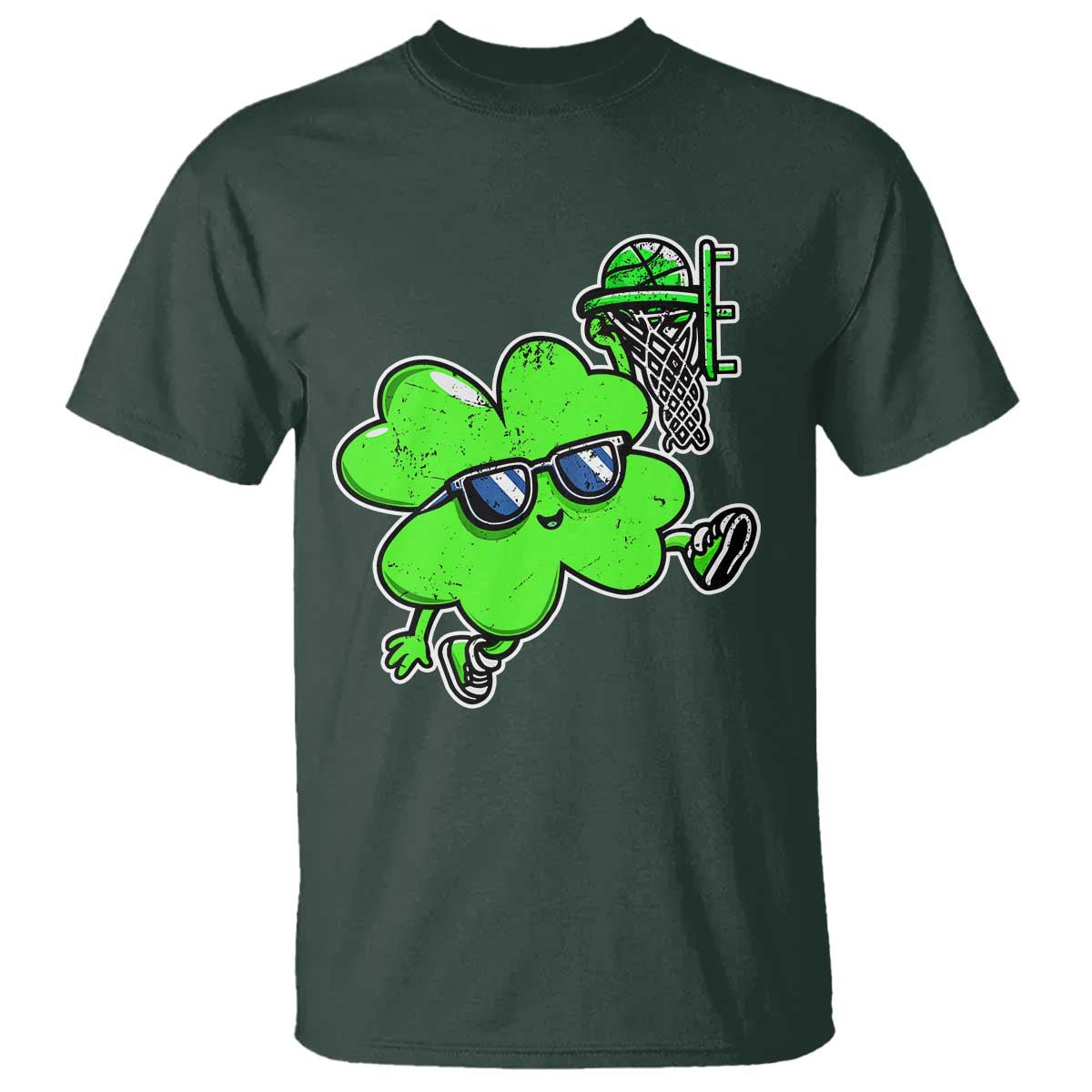 funny-basketball-shamrock-t-shirt-dunking-sports-player-st-patricks-day