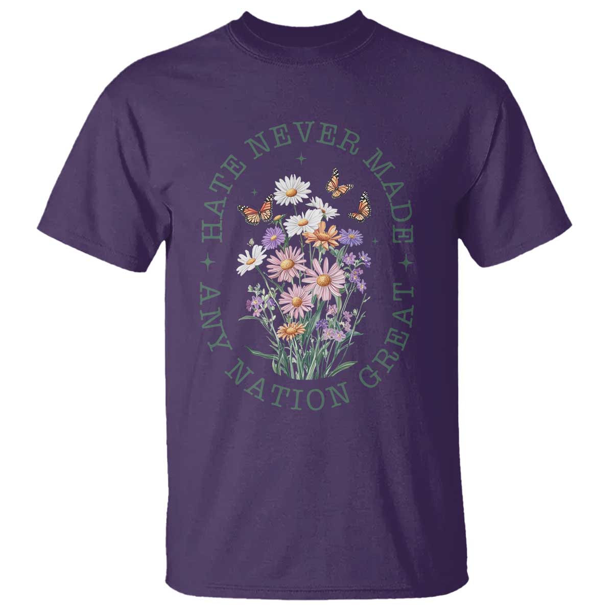 hate-never-made-any-nation-great-t-shirt-botanical-floral-butterflies-retro