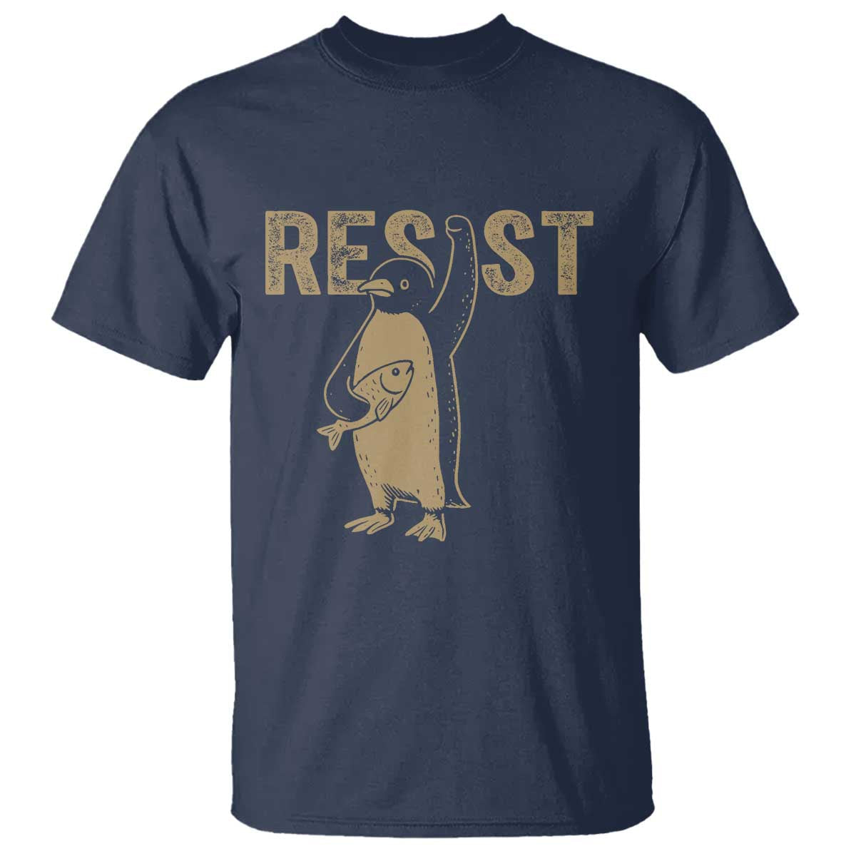 funny-penguin-resist-t-shirt-resist-penguin-activism-graphic
