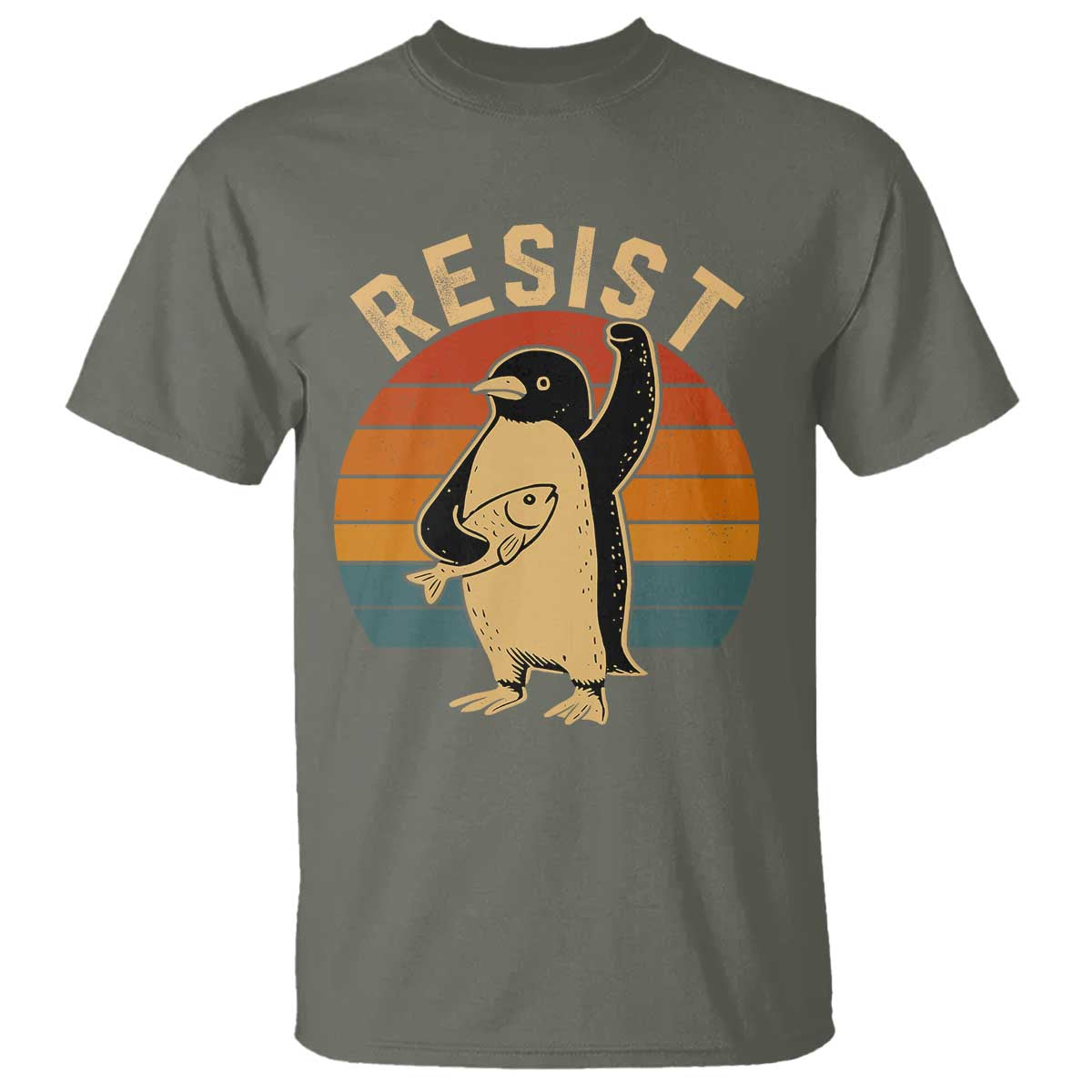 funny-penguin-resist-t-shirt-funny-penguin-resist-penguins-protest-against-tariffs