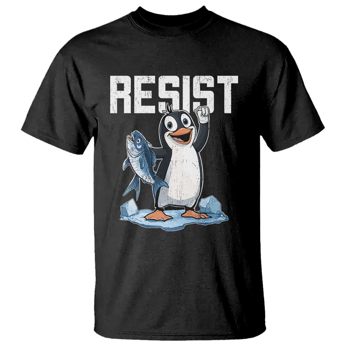 funny-penguin-resist-t-shirt-resist-penguin-activism