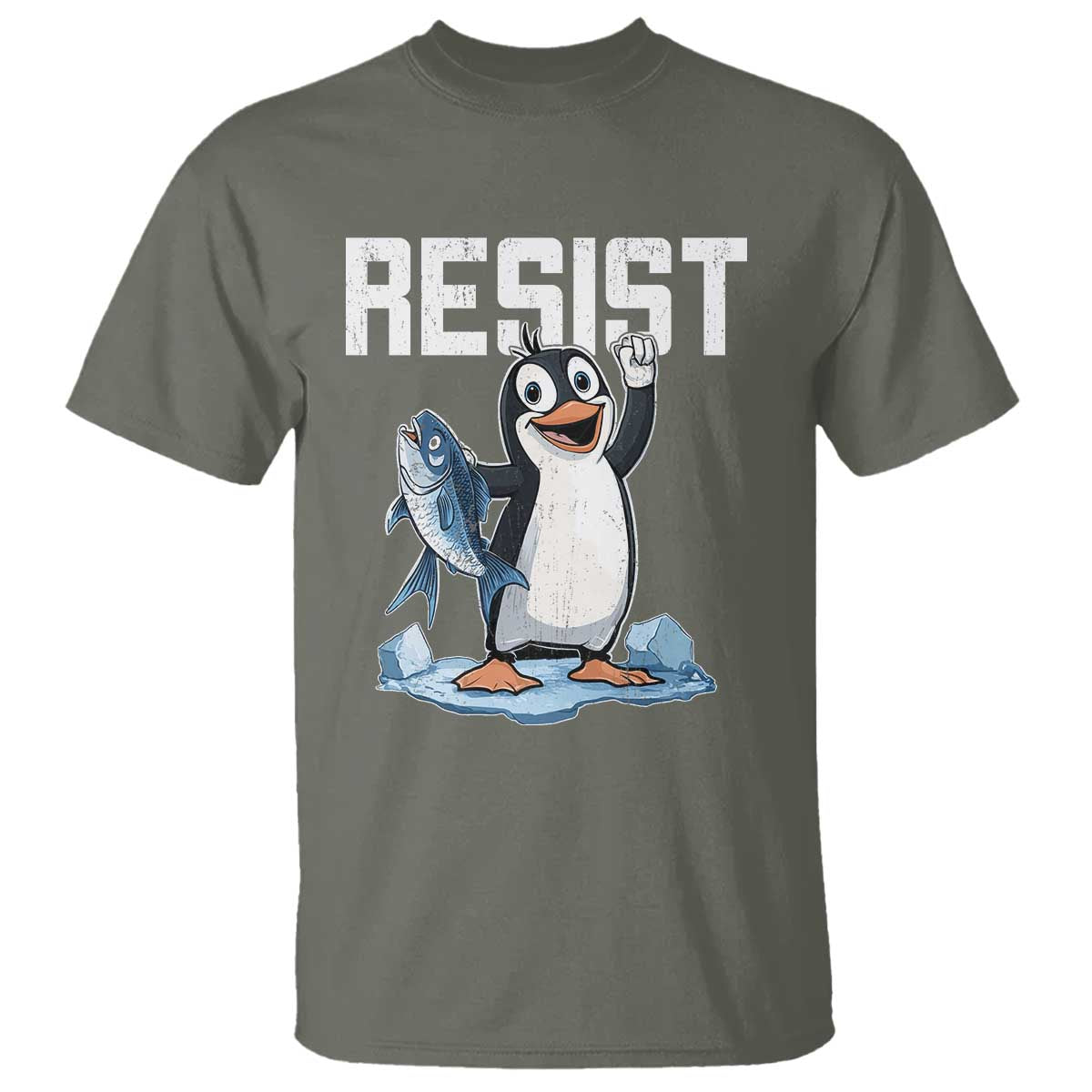 funny-penguin-resist-t-shirt-resist-penguin-activism