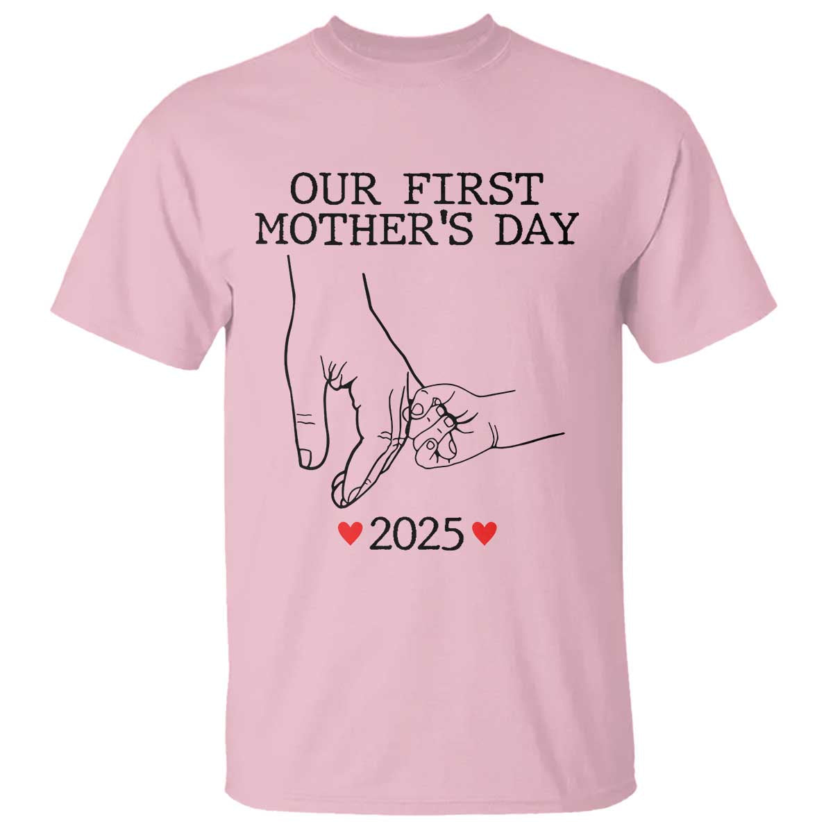 new-mom-est-2025-t-shirt-first-mothers-day-matching-gift-light