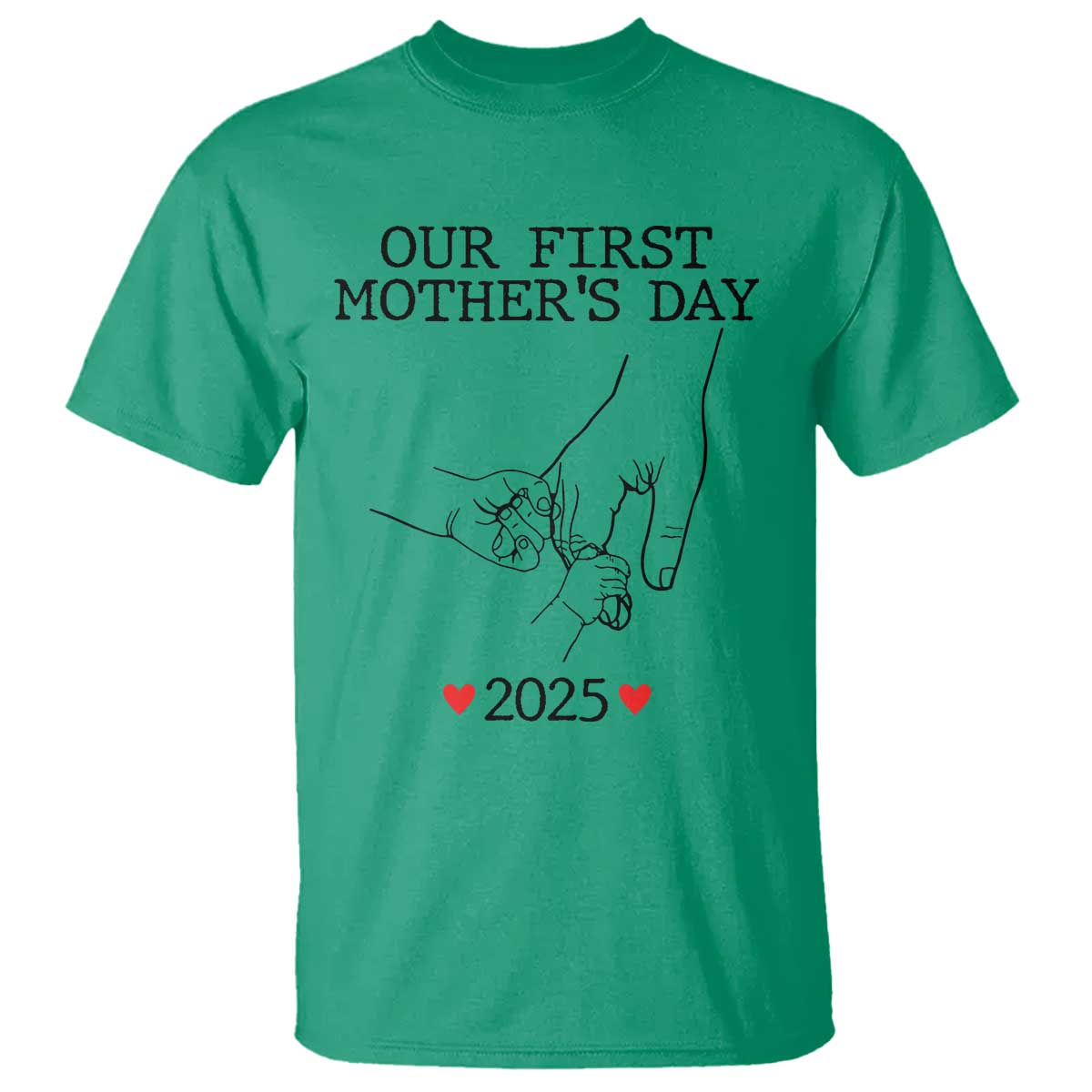new-mom-of-twins-est-2025-t-shirt-first-mothers-day-matching-gift-light