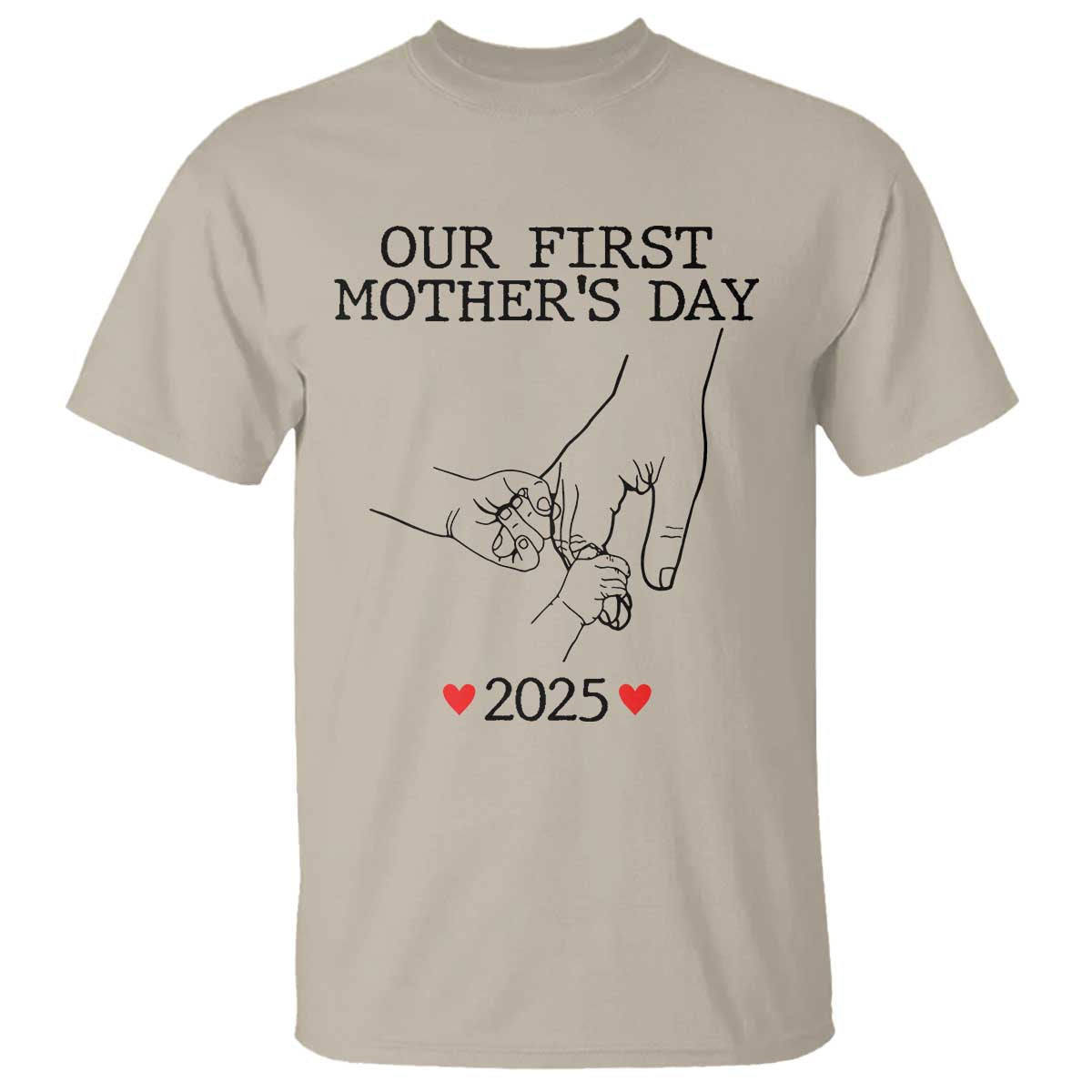 new-mom-of-twins-est-2025-t-shirt-first-mothers-day-matching-gift-light