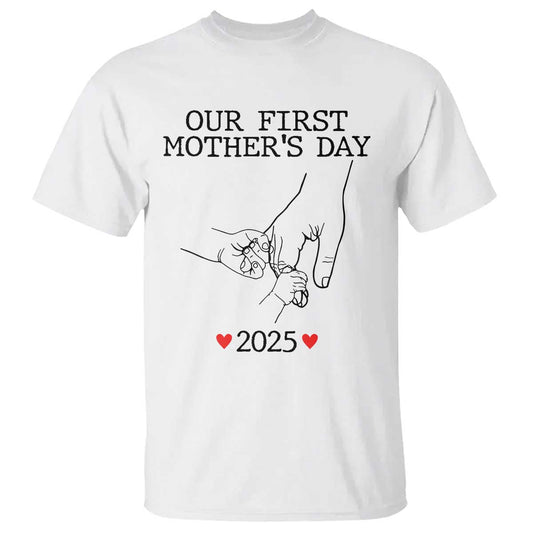 new-mom-of-twins-est-2025-t-shirt-first-mothers-day-matching-gift-light