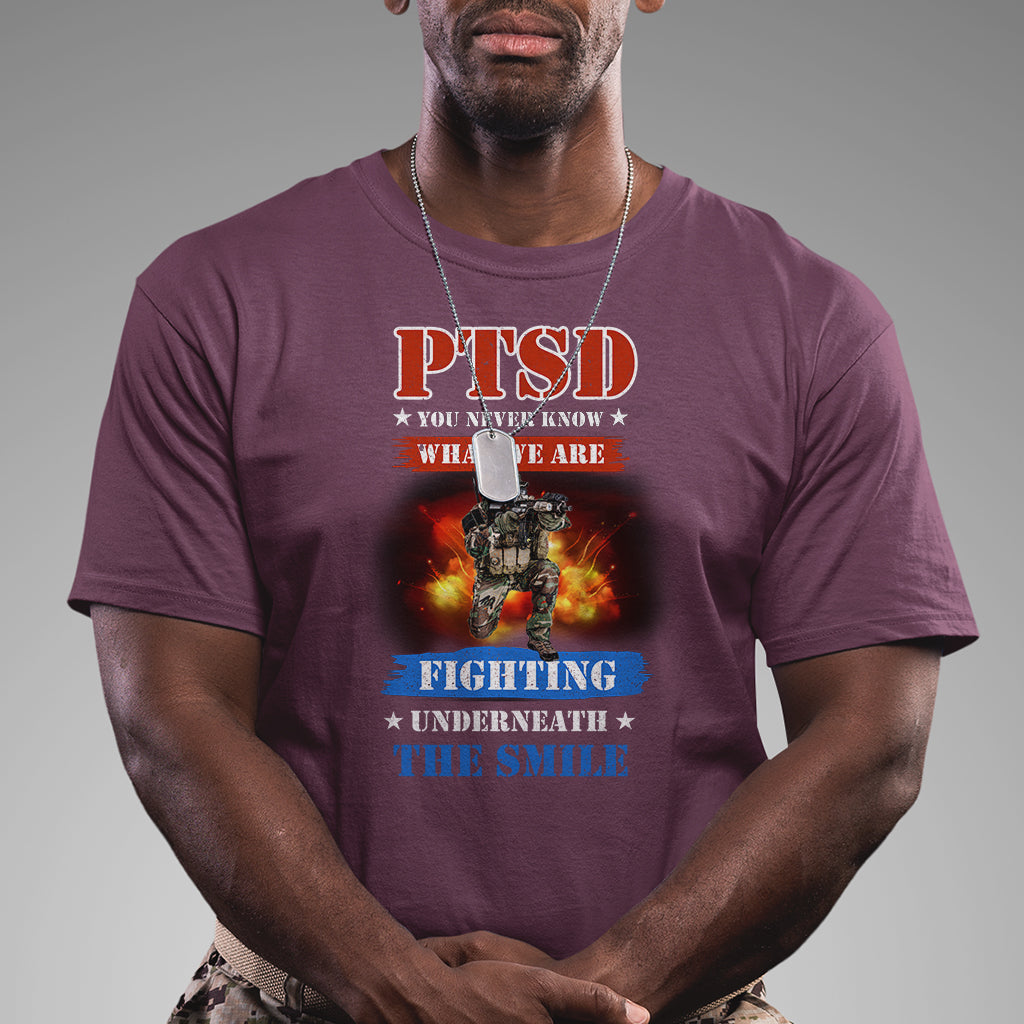veteran-ptsd-t-shirt-you-never-know-what-we-are-fighting-underneath-the-smile