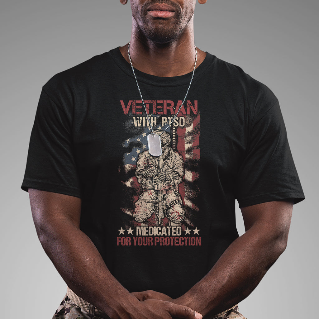 veteran-ptsd-t-shirt-medicated-for-your-protection-american-flag-skeleton-soldier