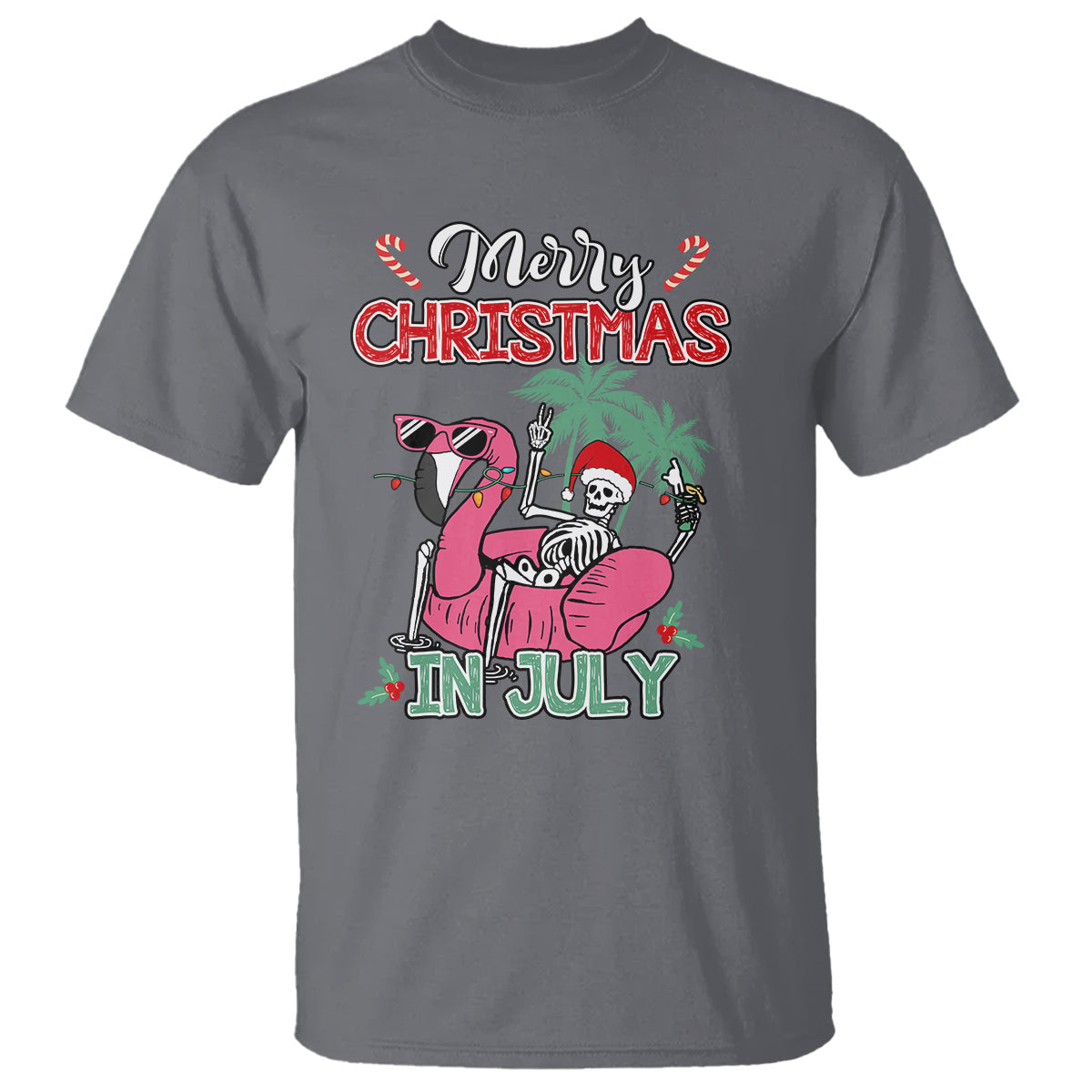 skeleton-santa-t-shirt-merry-christmas-in-july-summer-xmas-flamingo-float