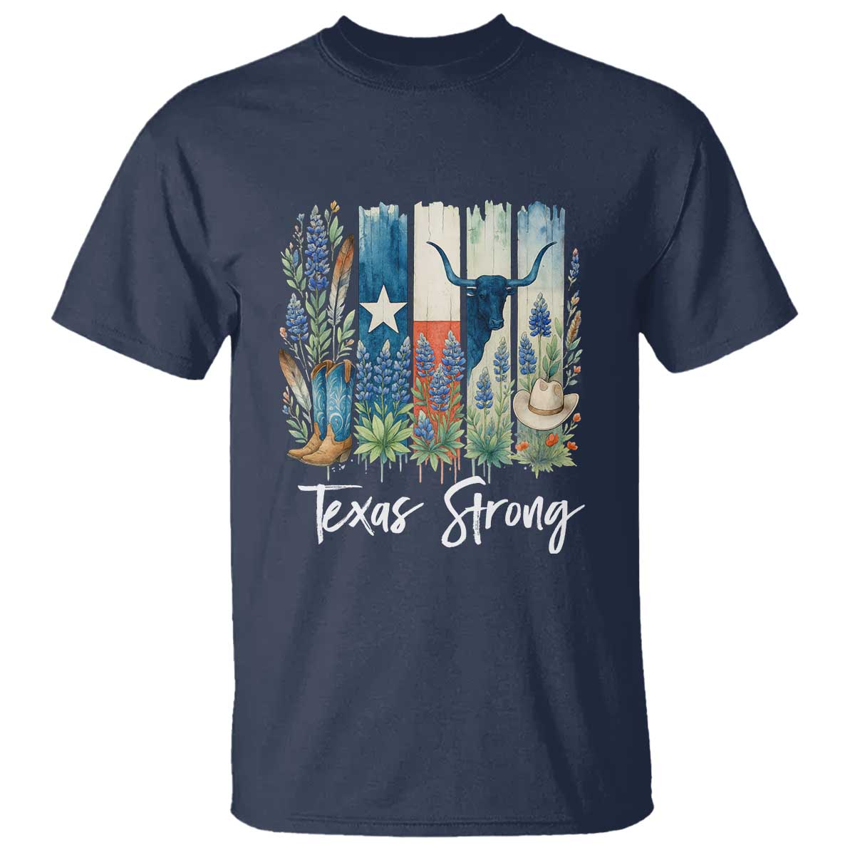 retro-strong-texas-t-shirt-bluebonnets-longhorn-cowboy-western-pride
