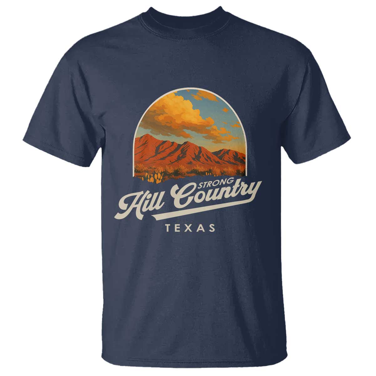 hill-country-strong-t-shirt-texas-support-retro-enchanted-rock