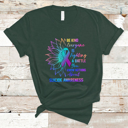 suicide-prevention-awareness-t-shirt-be-kind-everyone-is-fighting-a-battle-suicide-awareness