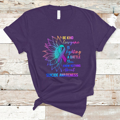 suicide-prevention-awareness-t-shirt-be-kind-everyone-is-fighting-a-battle-suicide-awareness