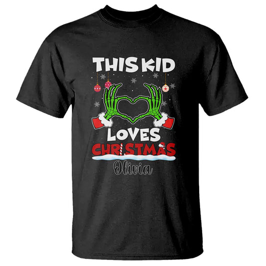 personalized-funny-christmas-lover-t-shirt-custom-kids-name-skeleton-hand-heart