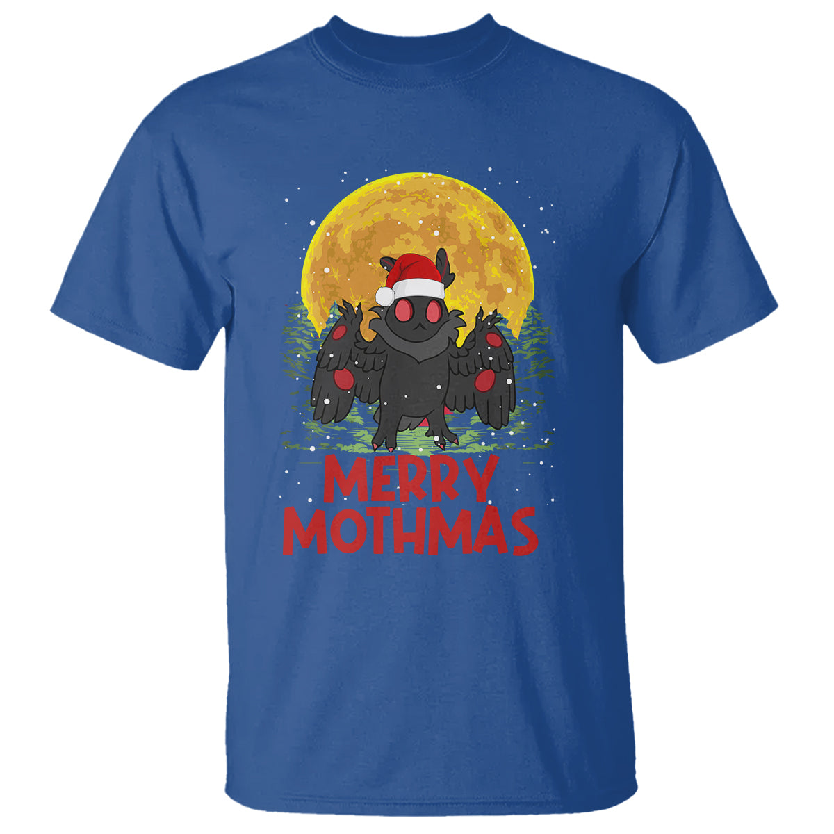 mothman-christmas-t-shirt-funny-merry-mothmas-cryptid-xmas-santa