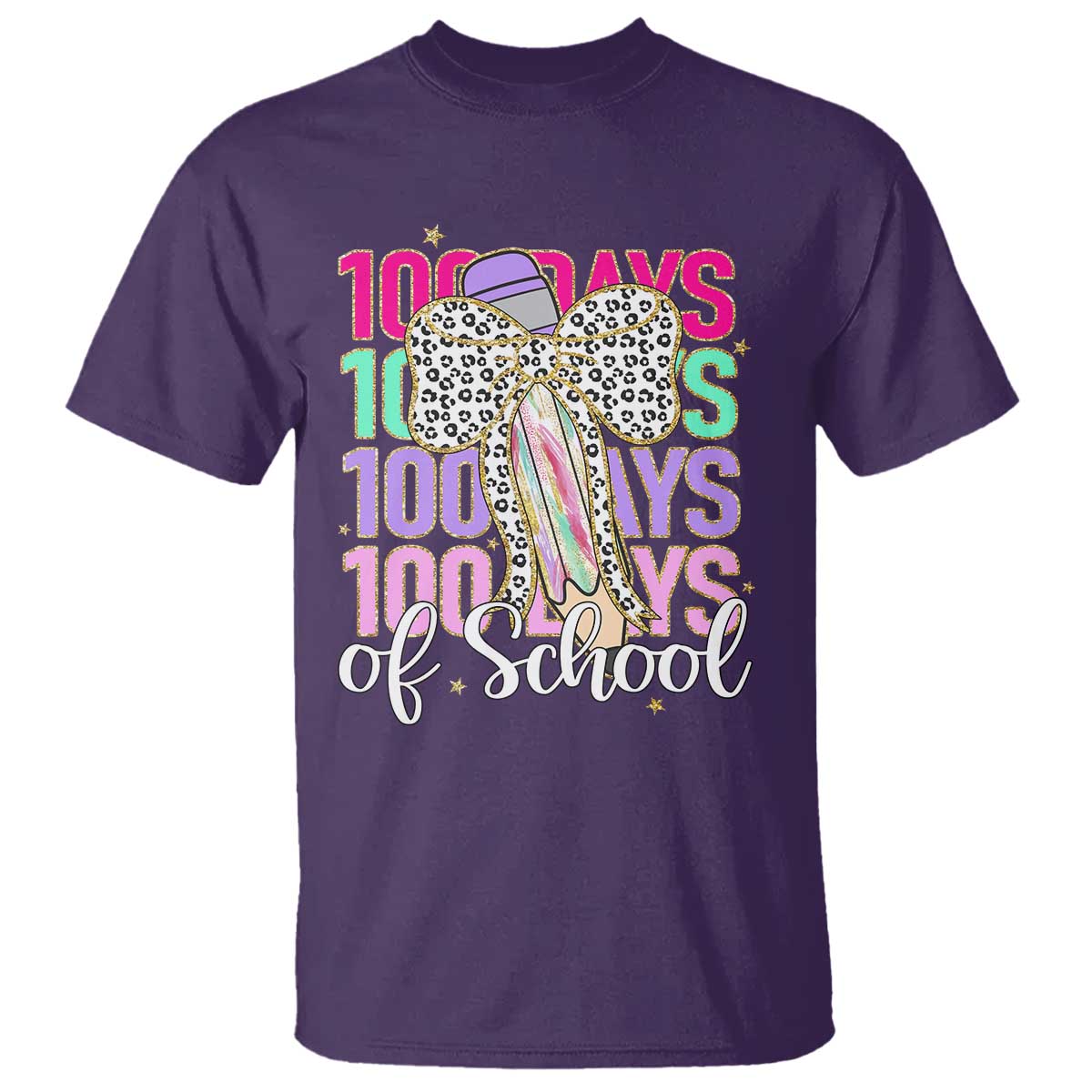 retro-coquette-100-days-of-school-t-shirt-for-schoolgirls-teacher