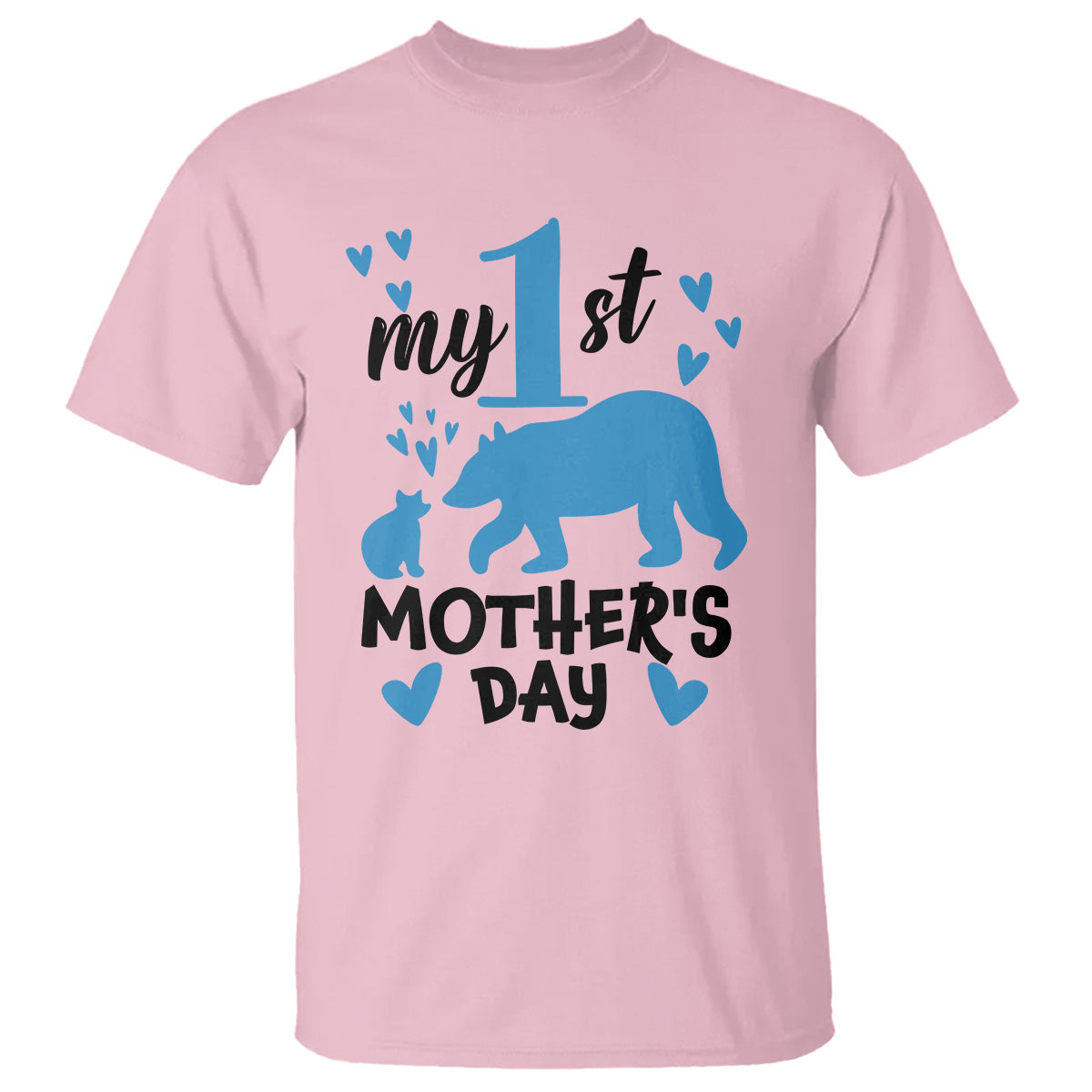 my-first-mothers-day-t-shirt-new-mom-mama-bear-blue-baby-boy