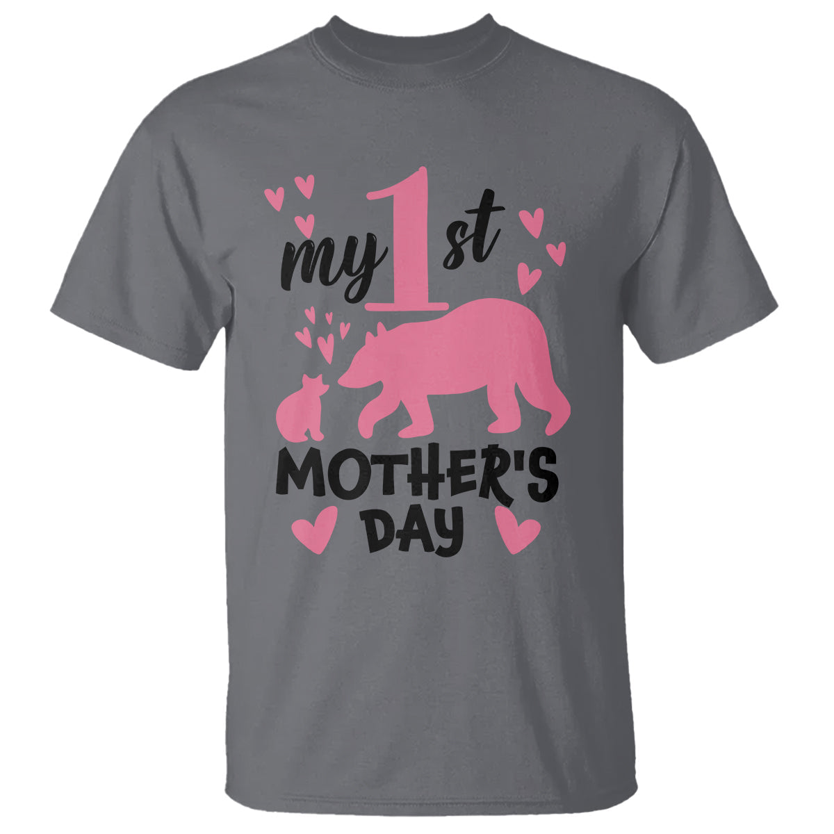 my-first-mothers-day-t-shirt-new-mom-mama-bear-pink-baby-girl