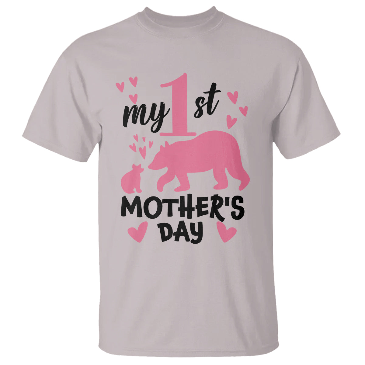 my-first-mothers-day-t-shirt-new-mom-mama-bear-pink-baby-girl