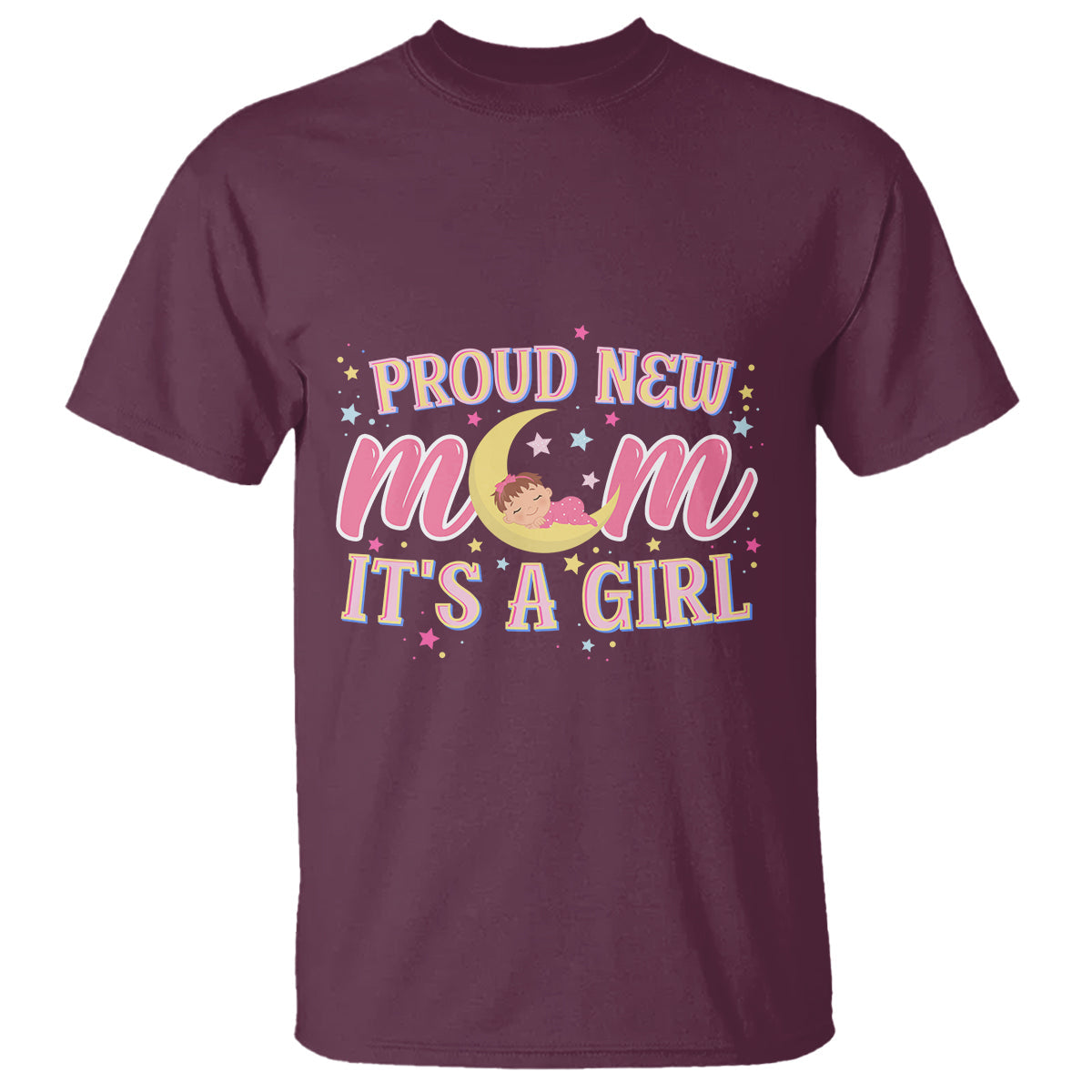 first-mothers-day-t-shirt-proud-new-mom-its-a-girl-pink-baby