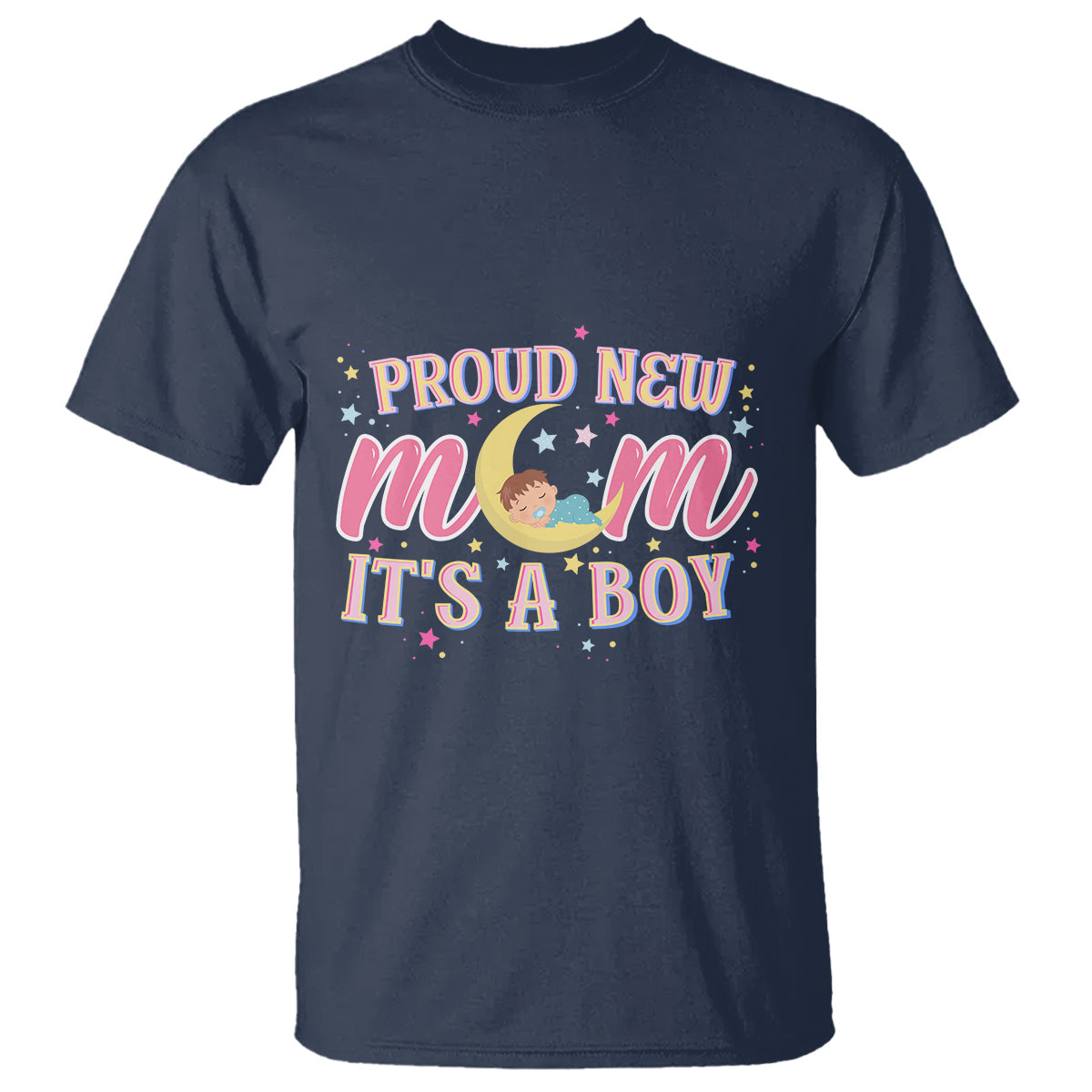 first-mothers-day-t-shirt-proud-new-mom-its-a-boy-blue-baby