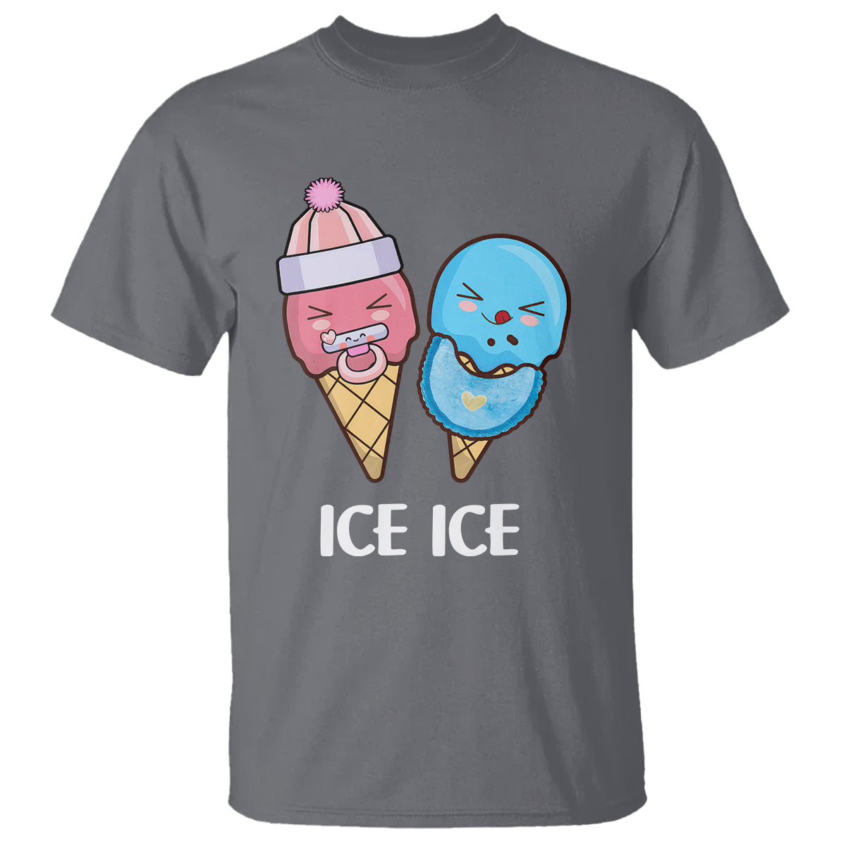 first-mothers-day-t-shirt-ice-ice-baby-blue-pink-icecream