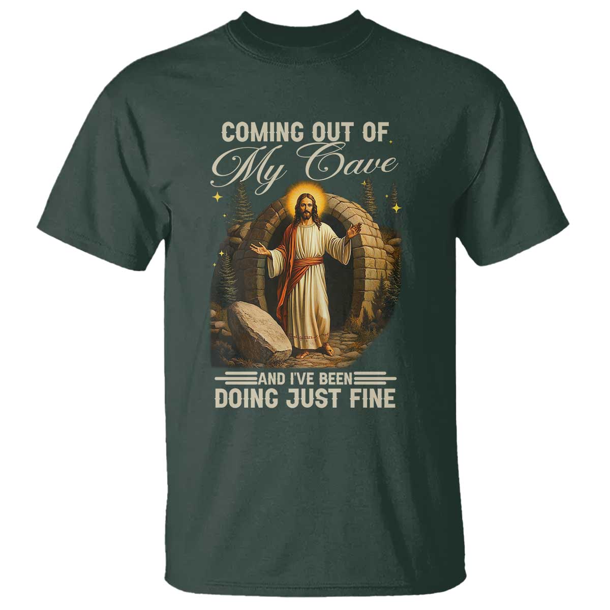 funny-jesus-t-shirt-coming-out-of-my-cave-and-ive-been-doing-just-fine