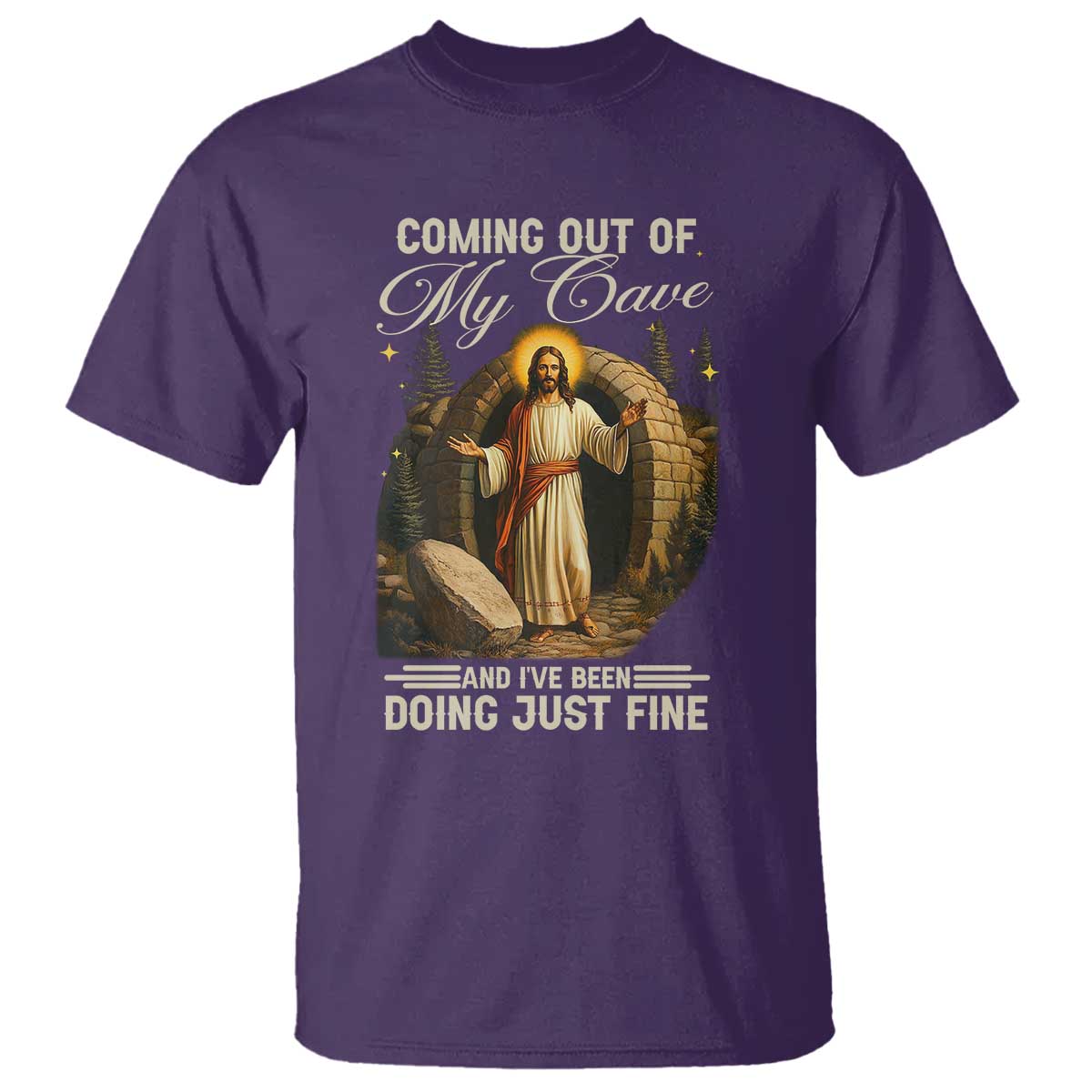funny-jesus-t-shirt-coming-out-of-my-cave-and-ive-been-doing-just-fine