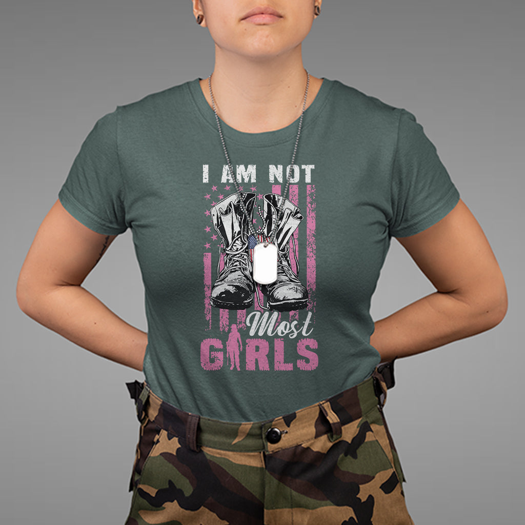 female-veteran-t-shirt-i-am-not-most-girls-american-flag-combat-boots-and-dog-tags