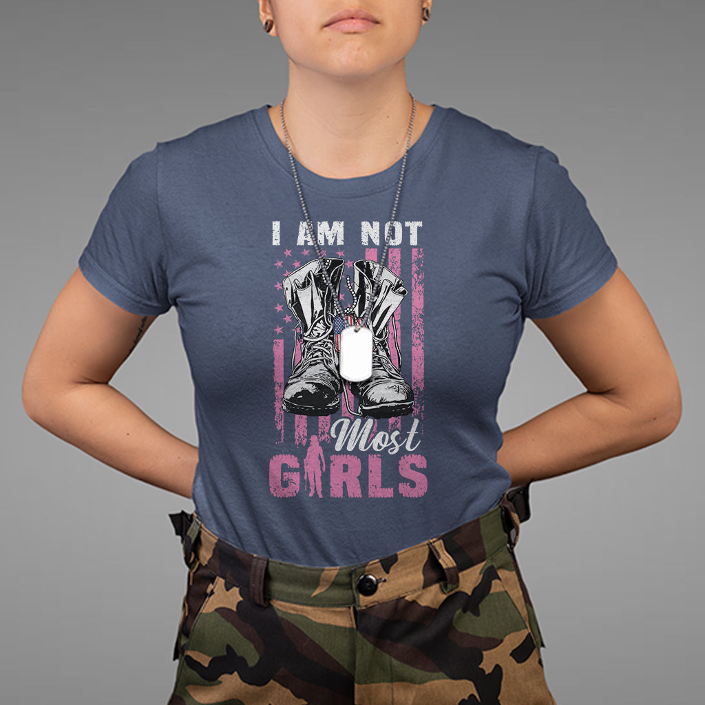 female-veteran-t-shirt-i-am-not-most-girls-american-flag-combat-boots-and-dog-tags