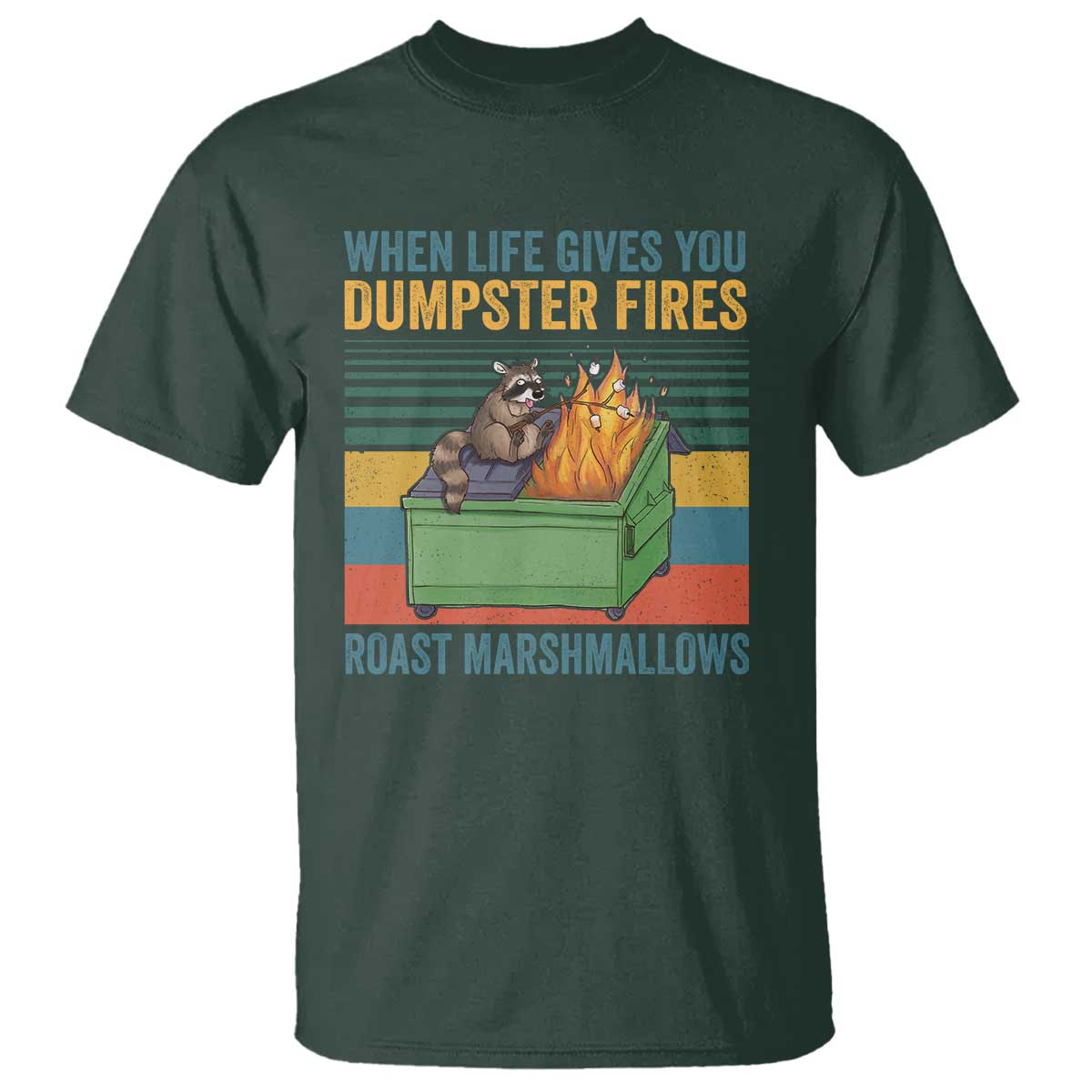 funny-dumpster-fire-raccoon-t-shirt-when-life-gives-you-dumpster-fires-roast-marshmallows-retro-vintage