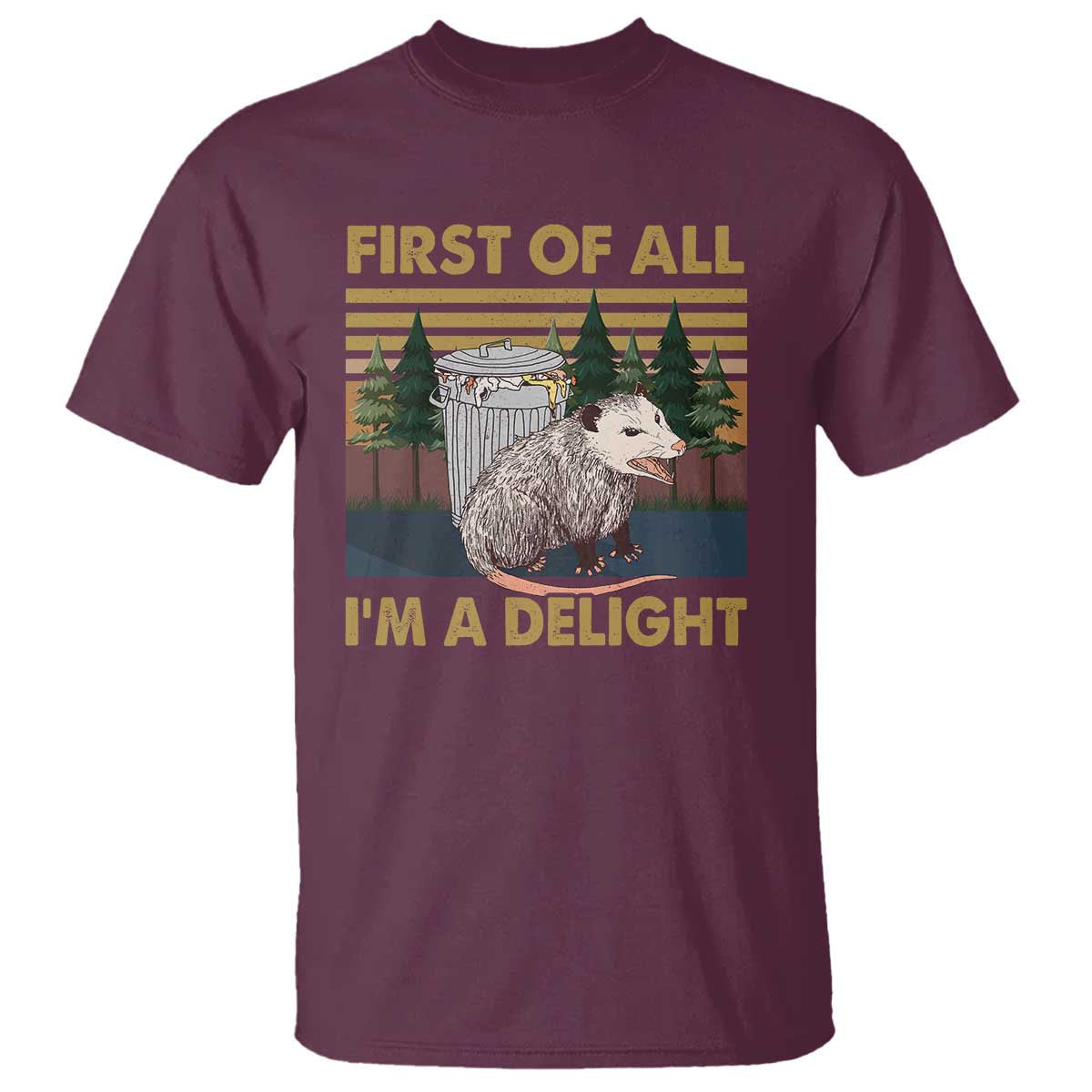funny-opossum-t-shirt-first-of-all-im-a-delight-retro-vintage