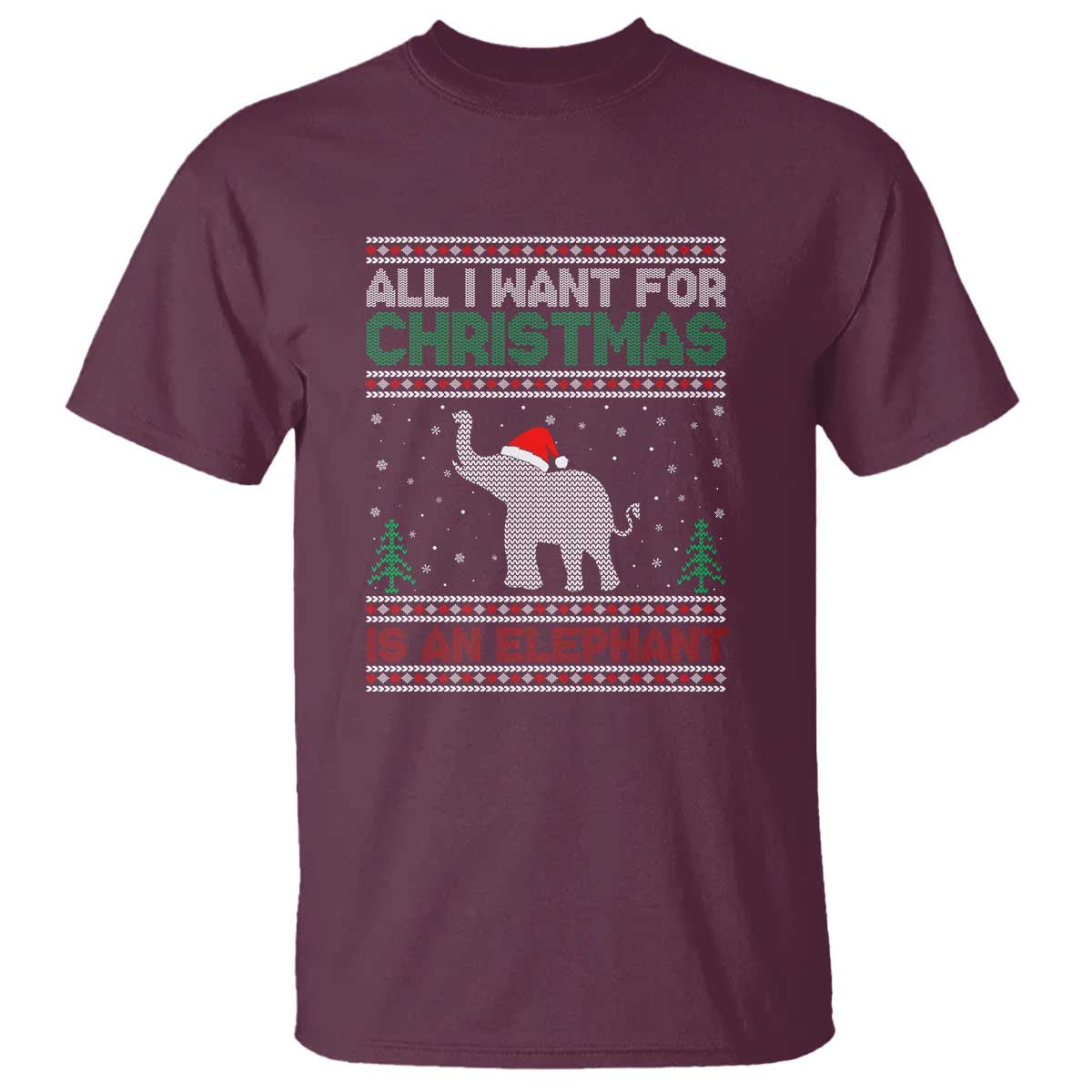 christmas-elephant-t-shirt-all-i-want-for-xmas-is-an-elephant-ugly-sweater