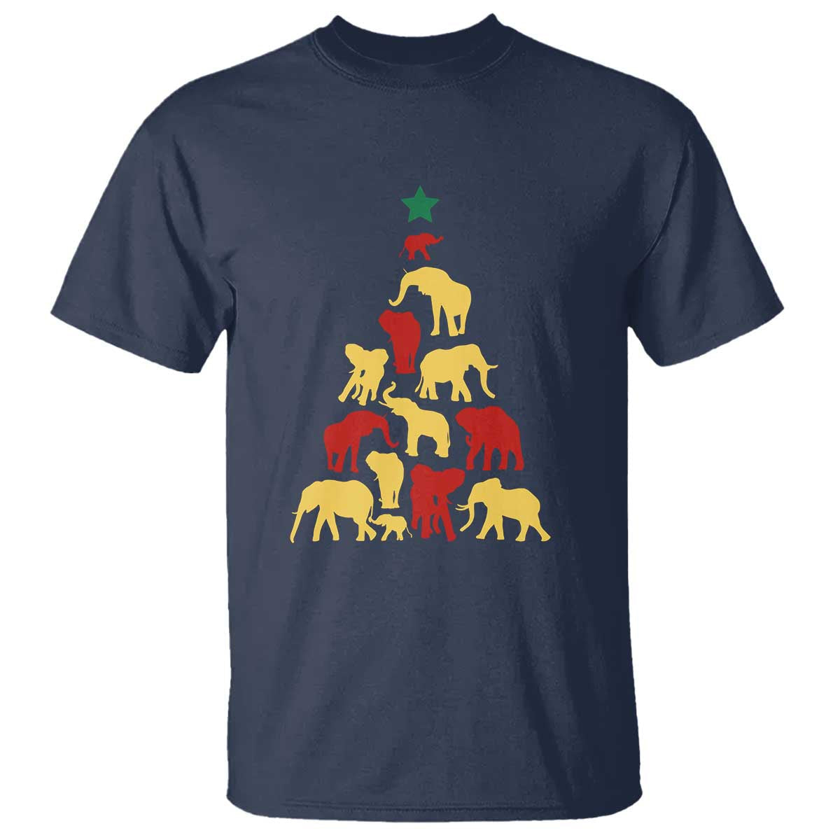 south-africa-elephant-christmas-tree-t-shirt-safari-animals-xmas
