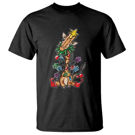 giraffe-christmas-tree-t-shirt-funny-xmas-giraffes-lover-gift