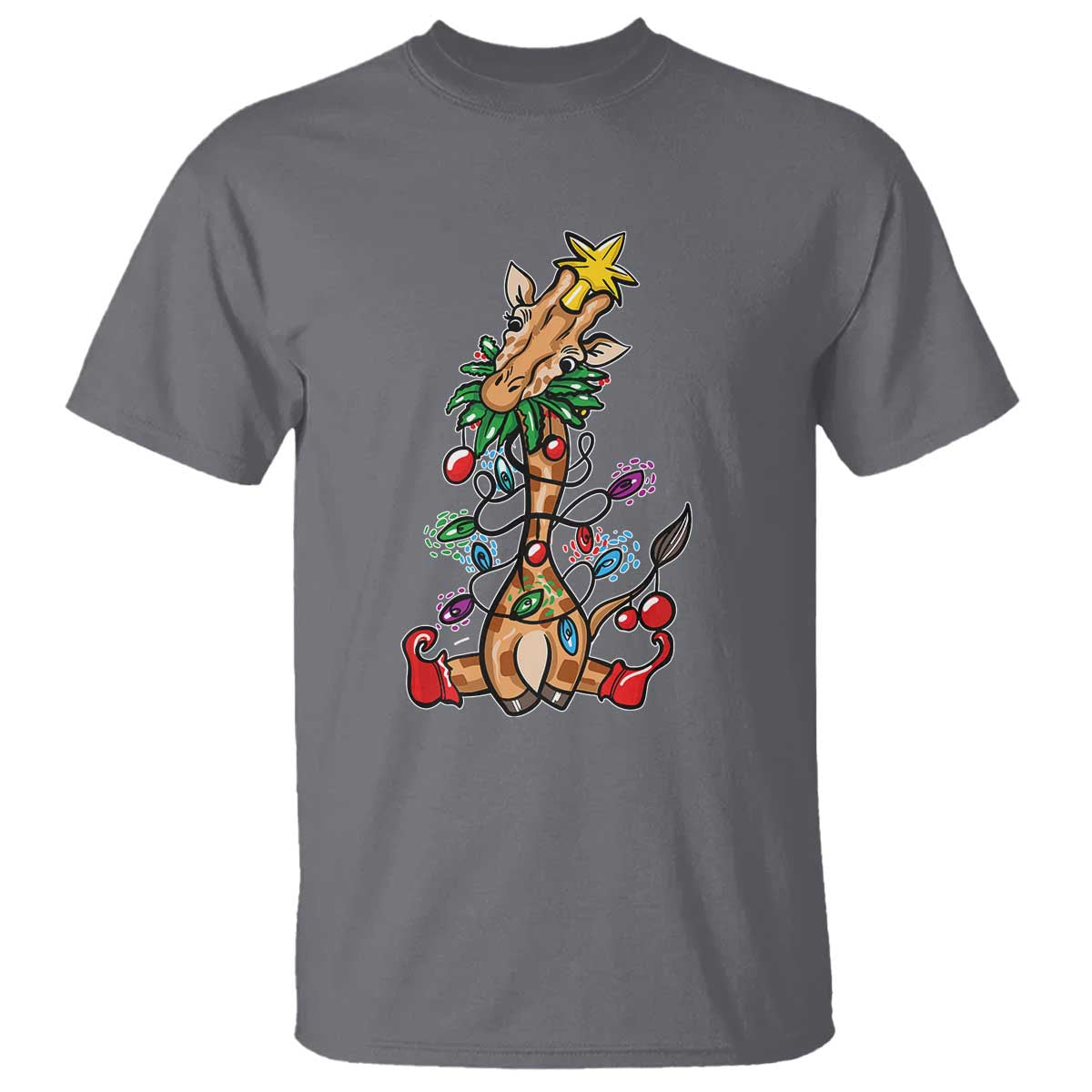 giraffe-christmas-tree-t-shirt-funny-xmas-giraffes-lover-gift