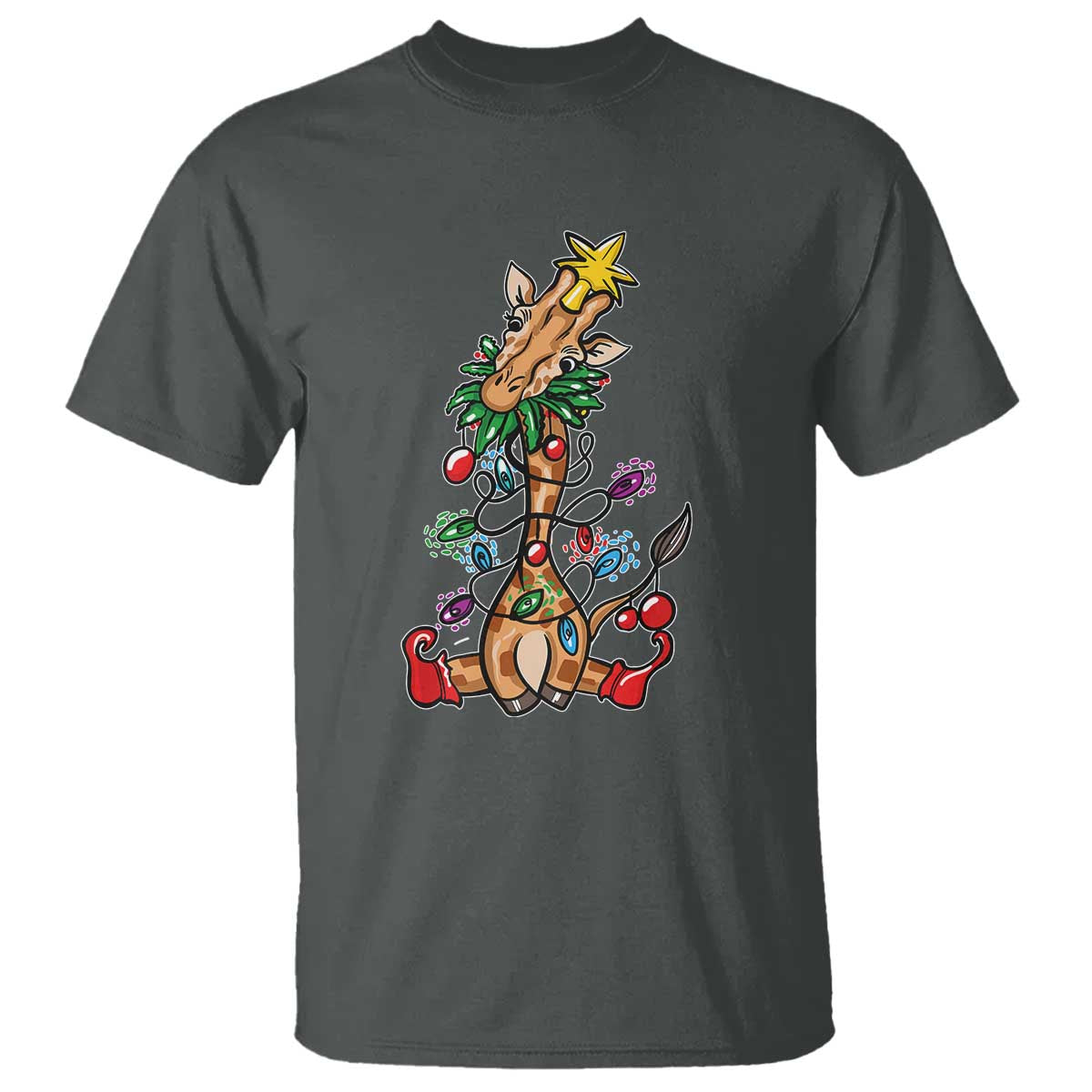 giraffe-christmas-tree-t-shirt-funny-xmas-giraffes-lover-gift