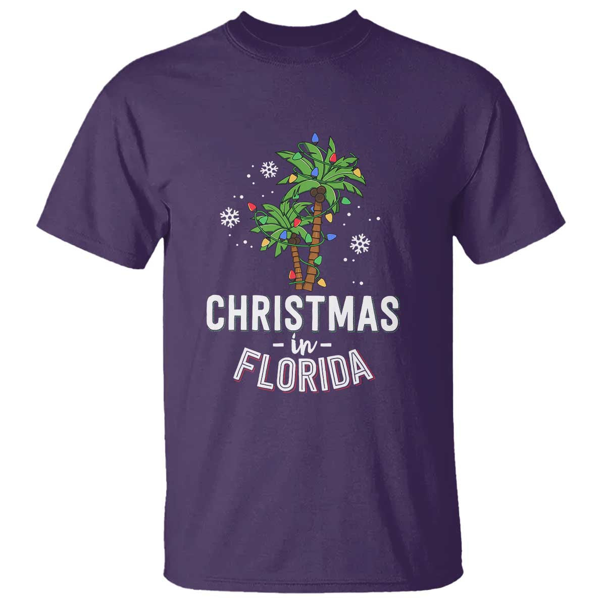 christmas-in-florida-t-shirt-deck-the-palm-trees-xmas-matching-family-vacation