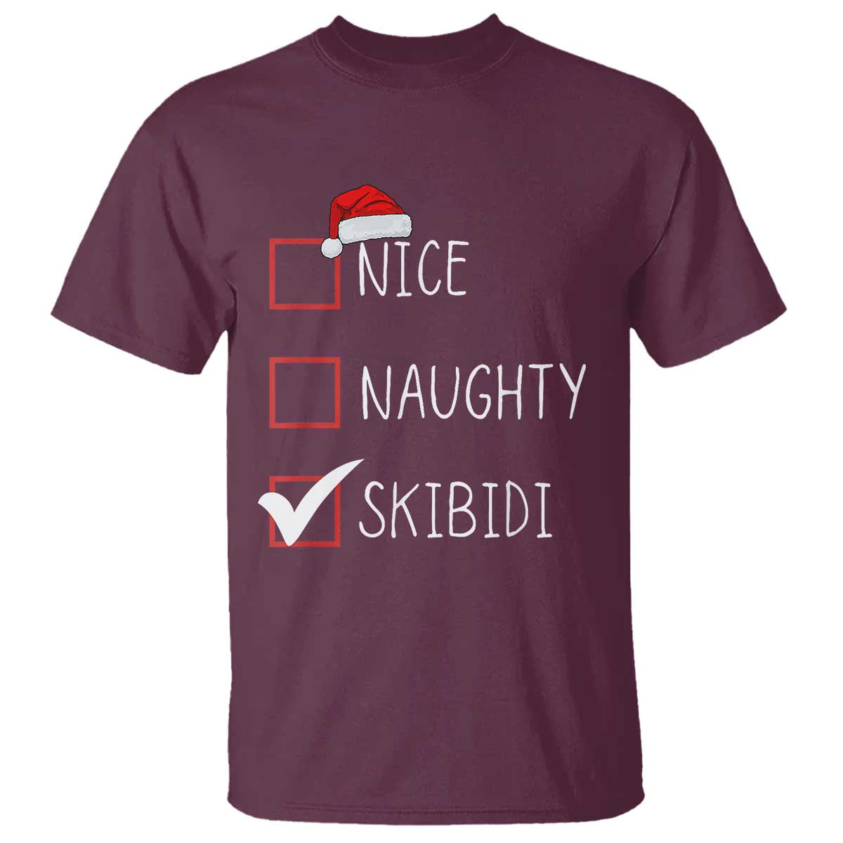 nice-naughty-skibidi-t-shirt-funny-christmas-santa-list